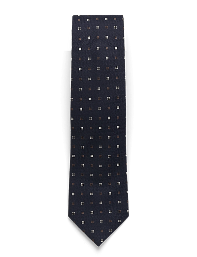 Amanda Christensen Classic Tie - Accessoires - 412 NAVY MELANGE / navy