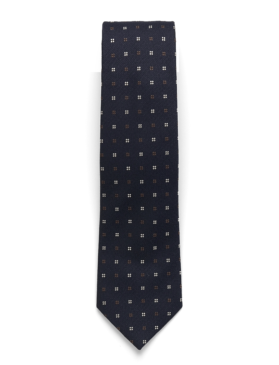 Amanda Christensen - Classic Tie - slips - 412 navy melange - 0