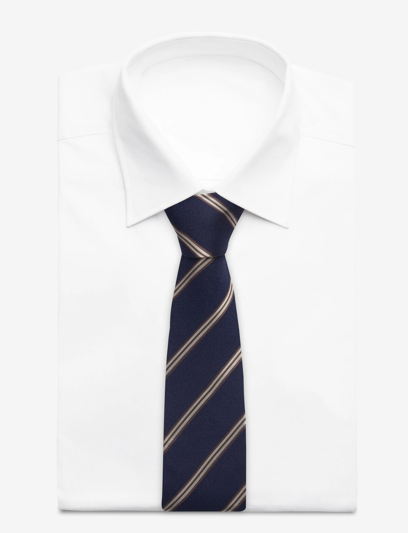 Amanda Christensen - Classic Tie - 412 navy melange - 1