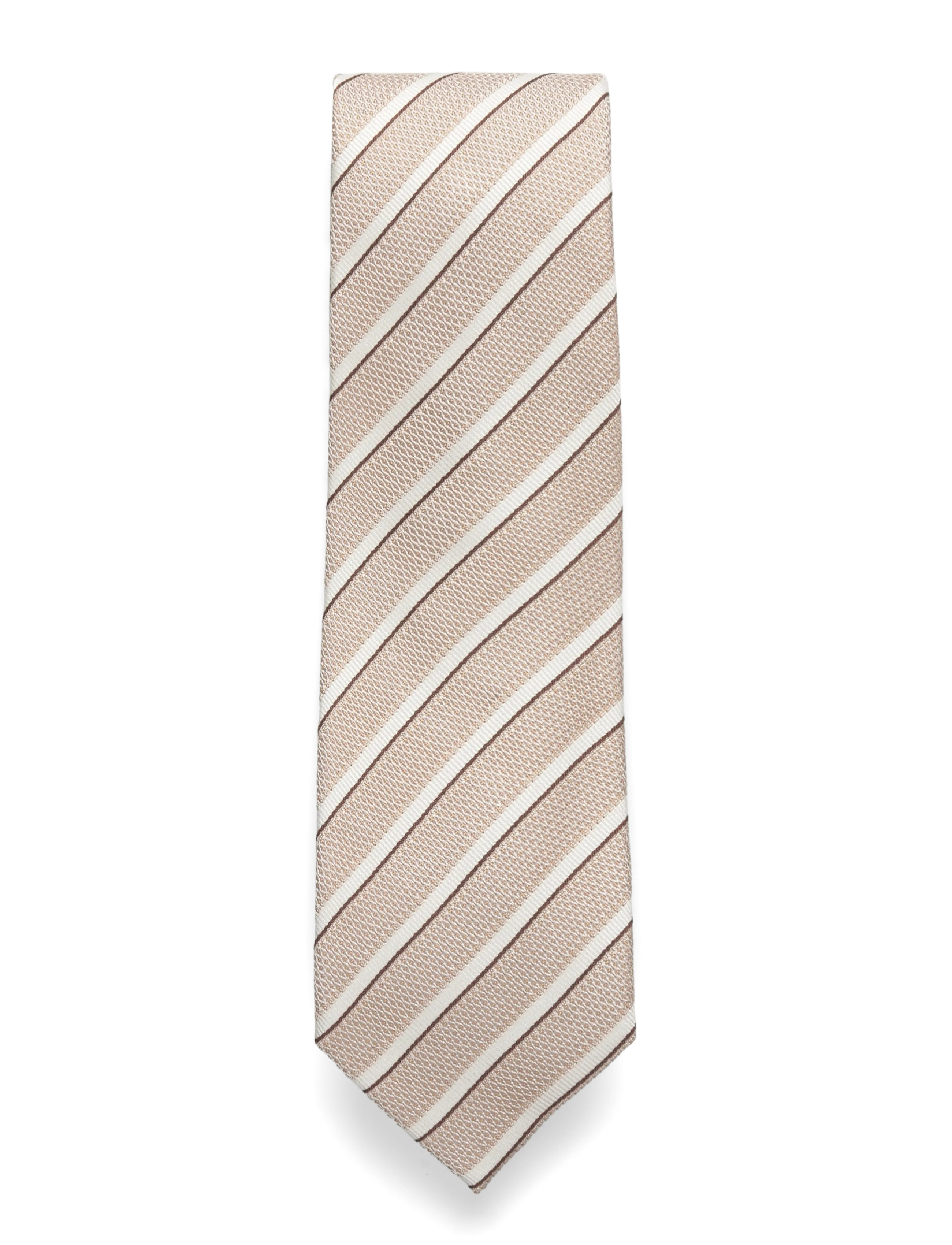 Amanda Christensen Classic Tie - Accessories - BEIGE MELANGE / beige