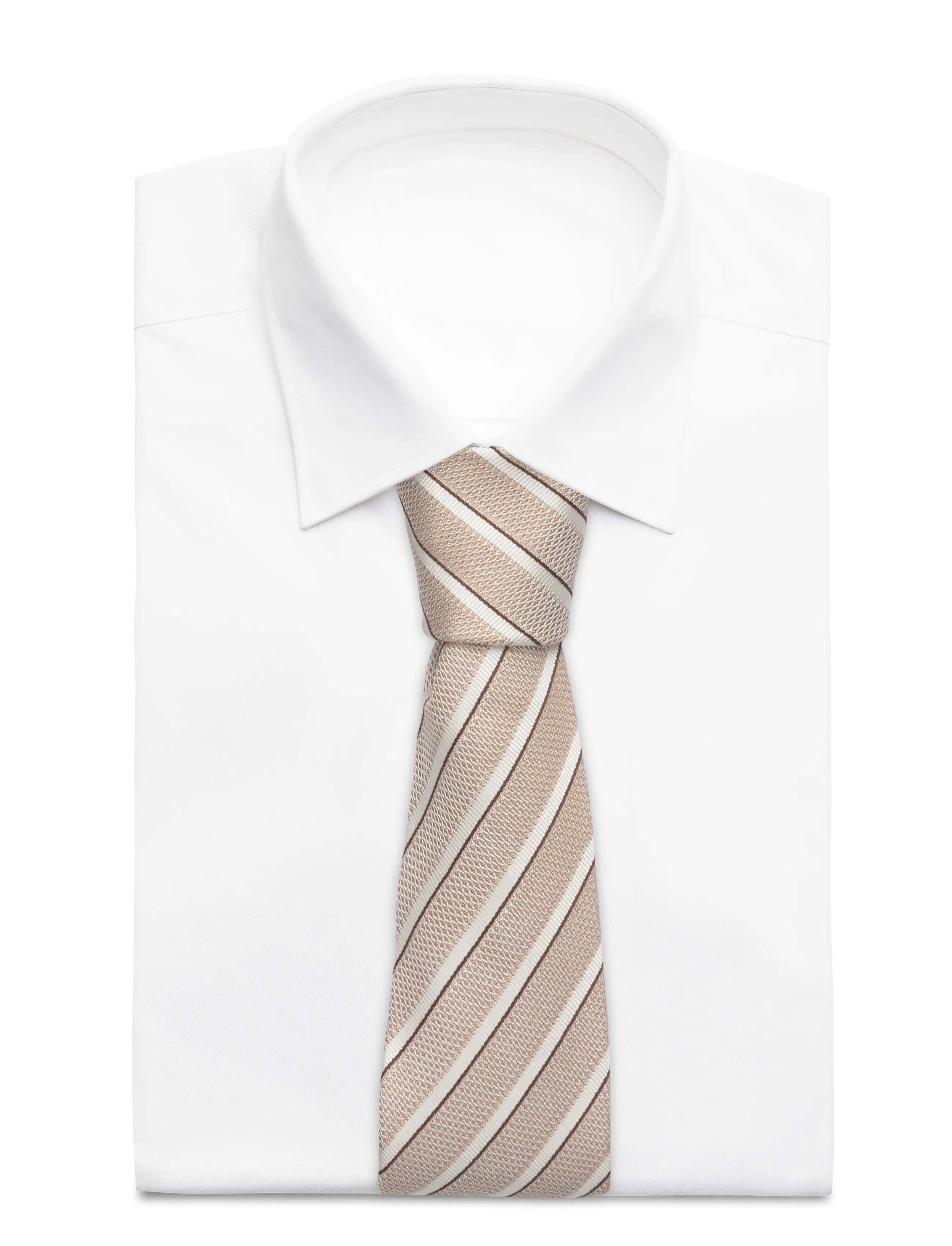 Amanda Christensen - Classic Tie - laveste priser - beige melange - 1