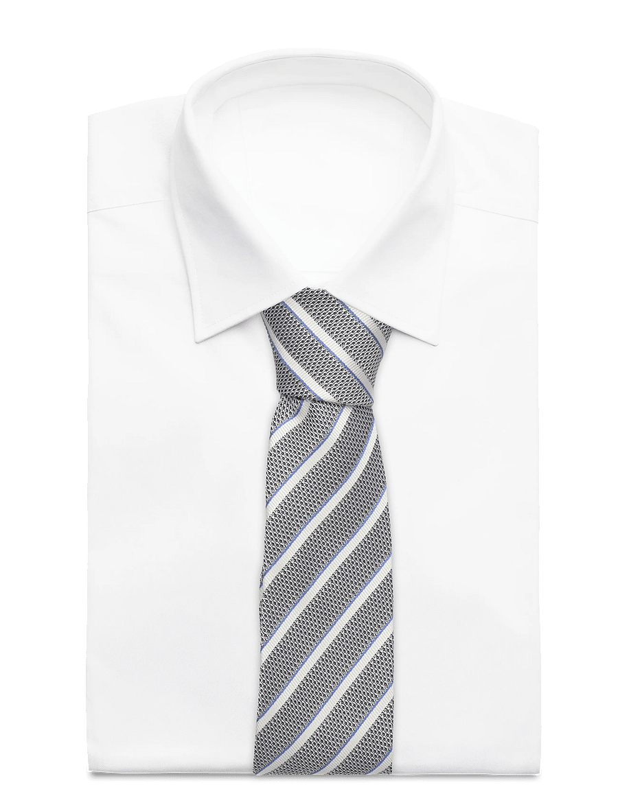 Amanda Christensen - Classic Tie - krawatten - navy melange - 3