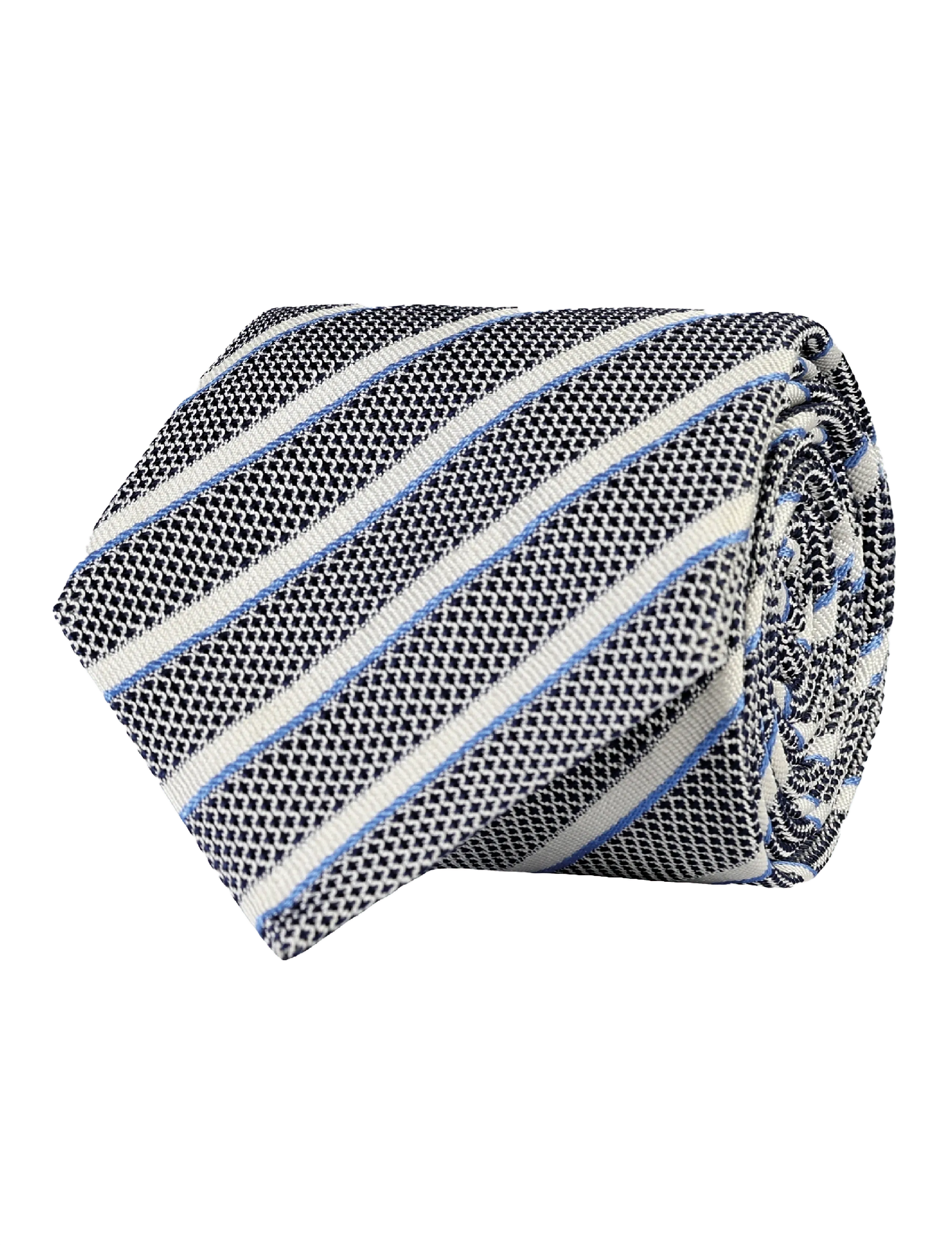 Amanda Christensen - Classic Tie - ties - navy melange - 2