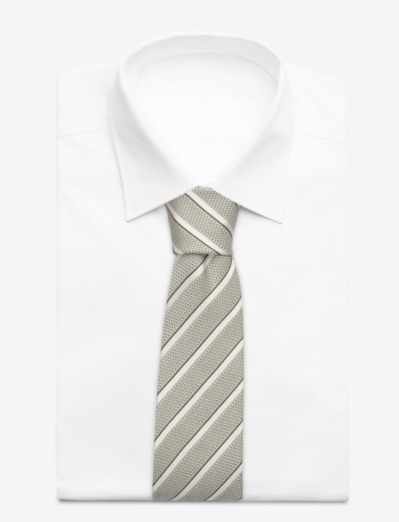 Amanda Christensen - Classic Tie - laveste priser - olive melange - 1