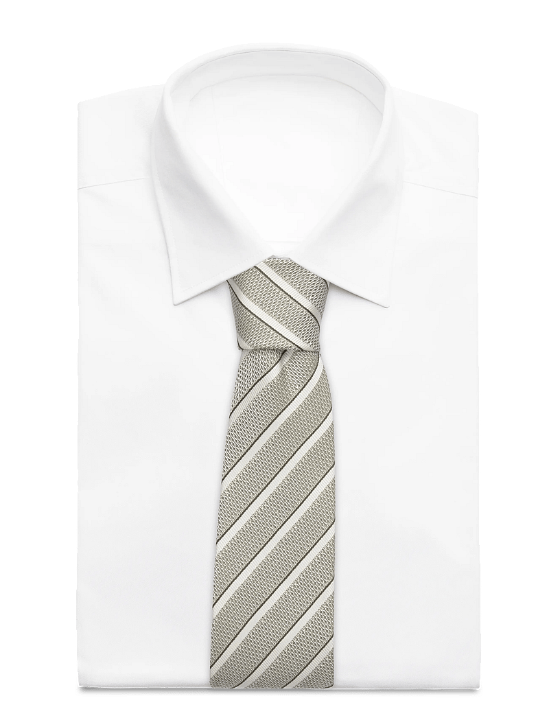 Amanda Christensen - Classic Tie - krawatten - olive melange - 1