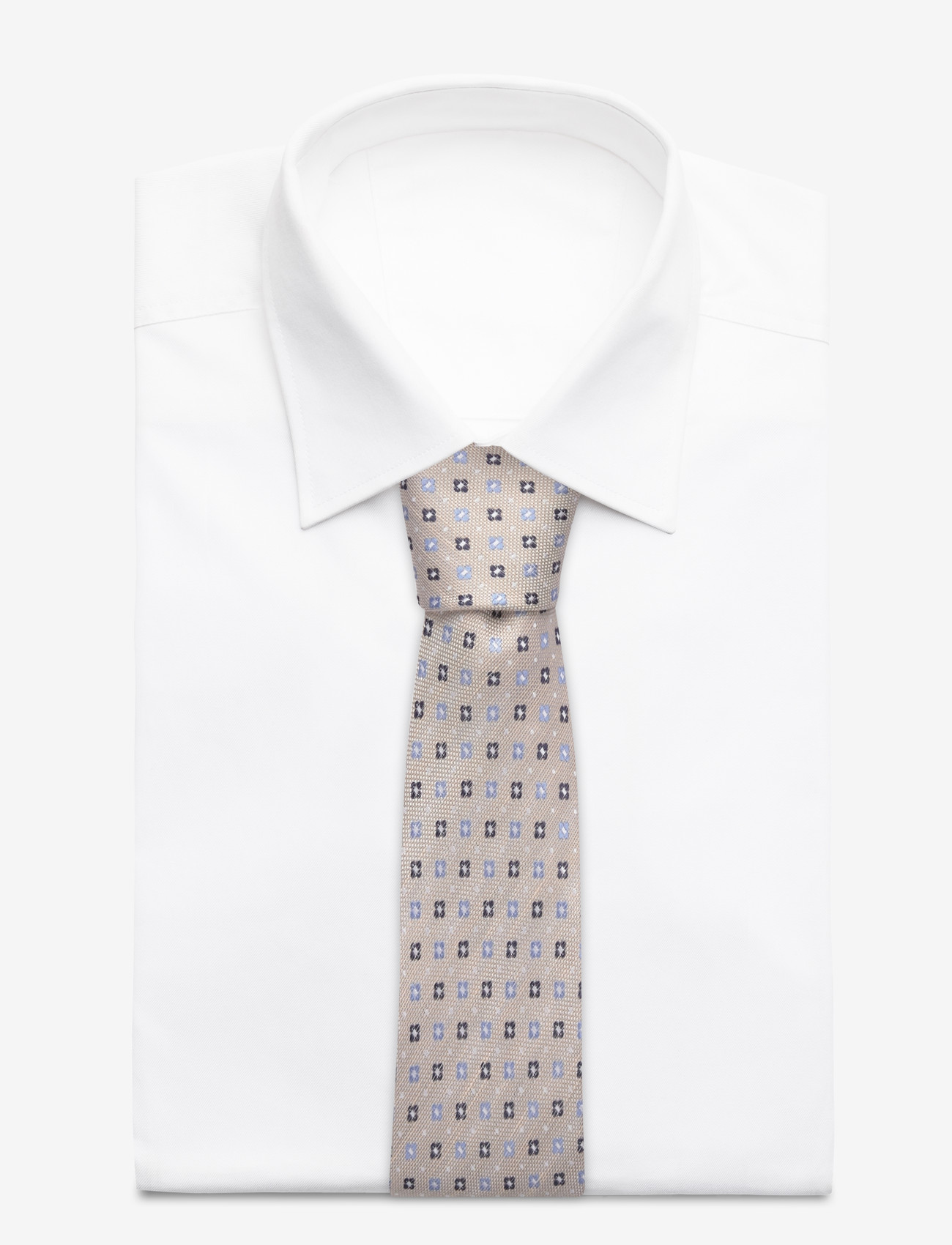 Amanda Christensen - Classic Tie - krawatten - beige - 1