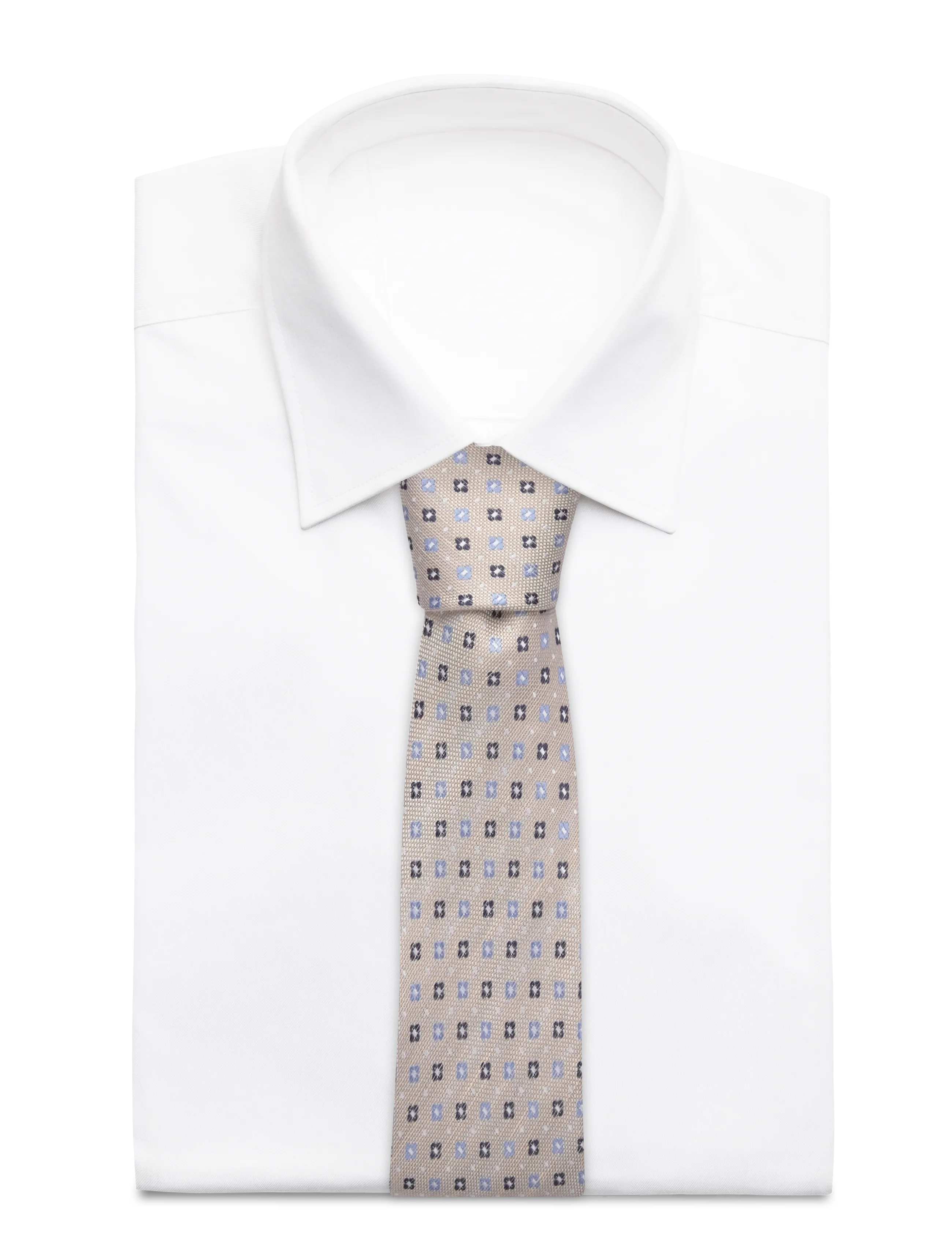Amanda Christensen - Classic Tie - slips - beige - 1