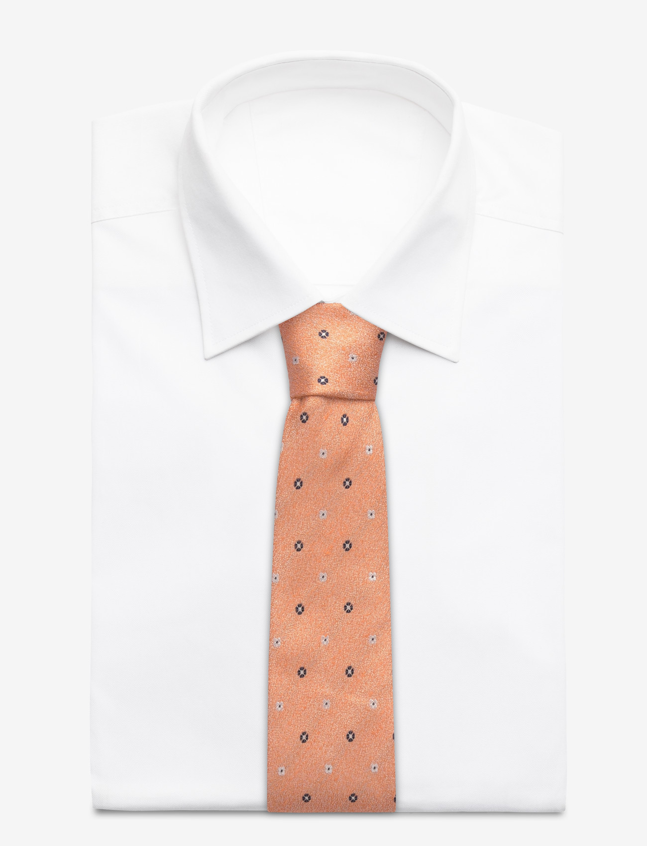 Amanda Christensen - Classic Tie - ties - orange melange - 1