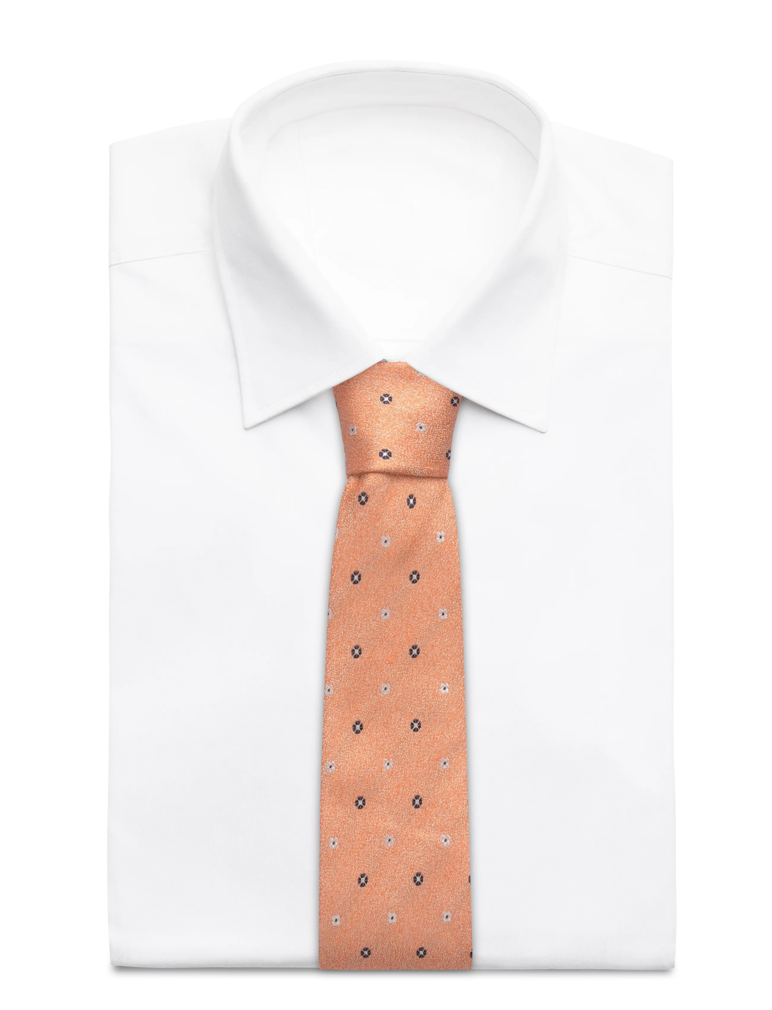 Amanda Christensen - Classic Tie - laveste priser - orange melange - 1