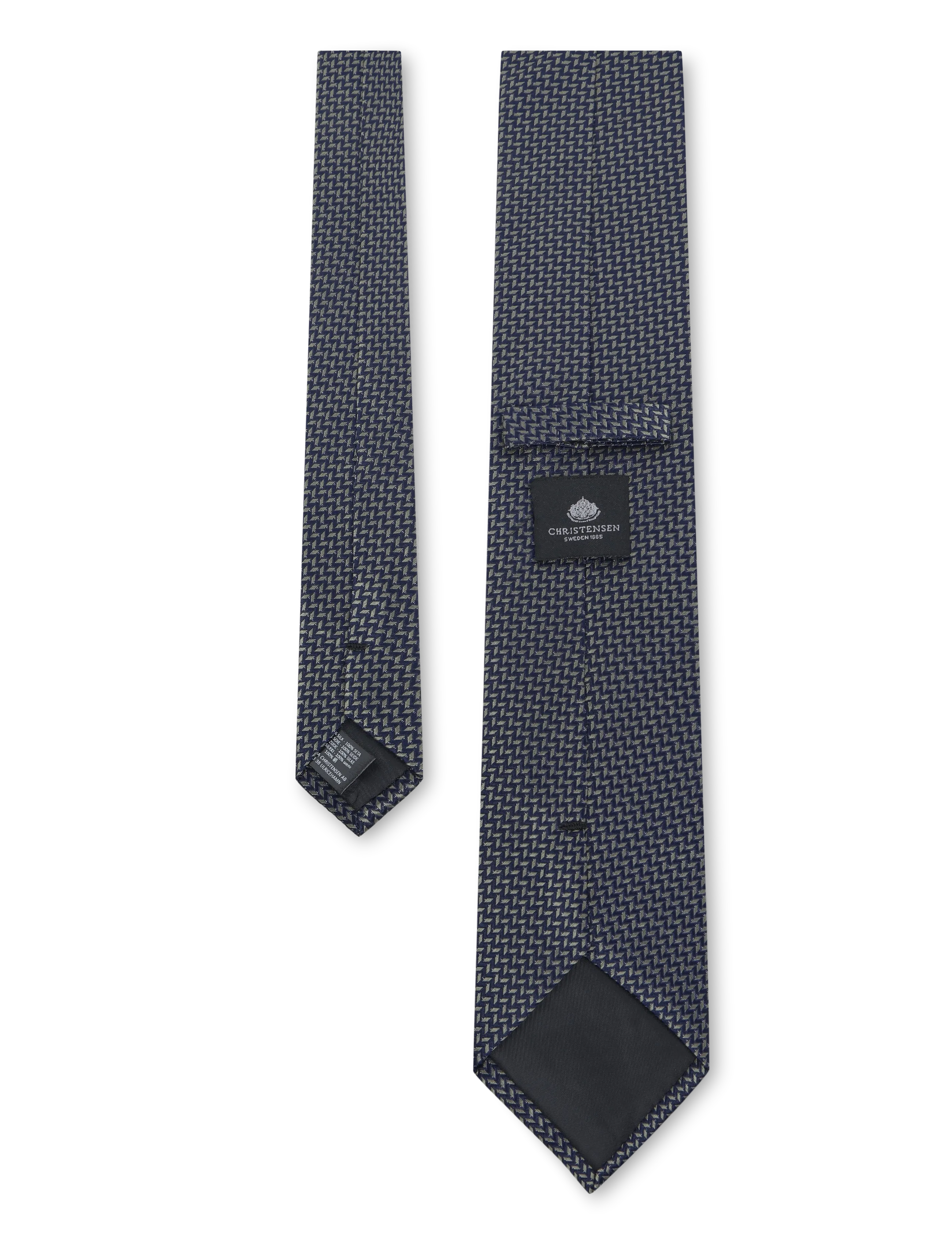 Amanda Christensen - Classic Tie - krawatten - 506 olive - 1