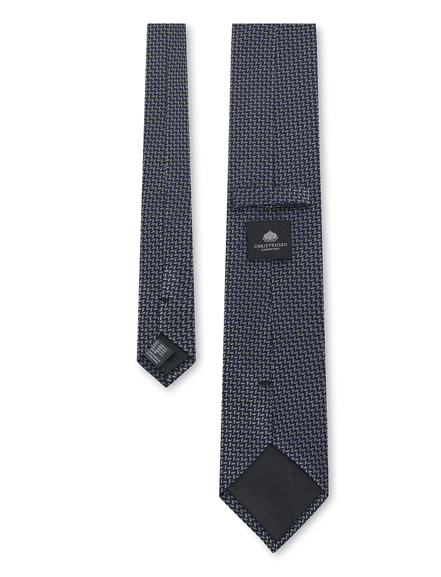 Amanda Christensen - Classic Tie - krawatten - 506 olive - 1