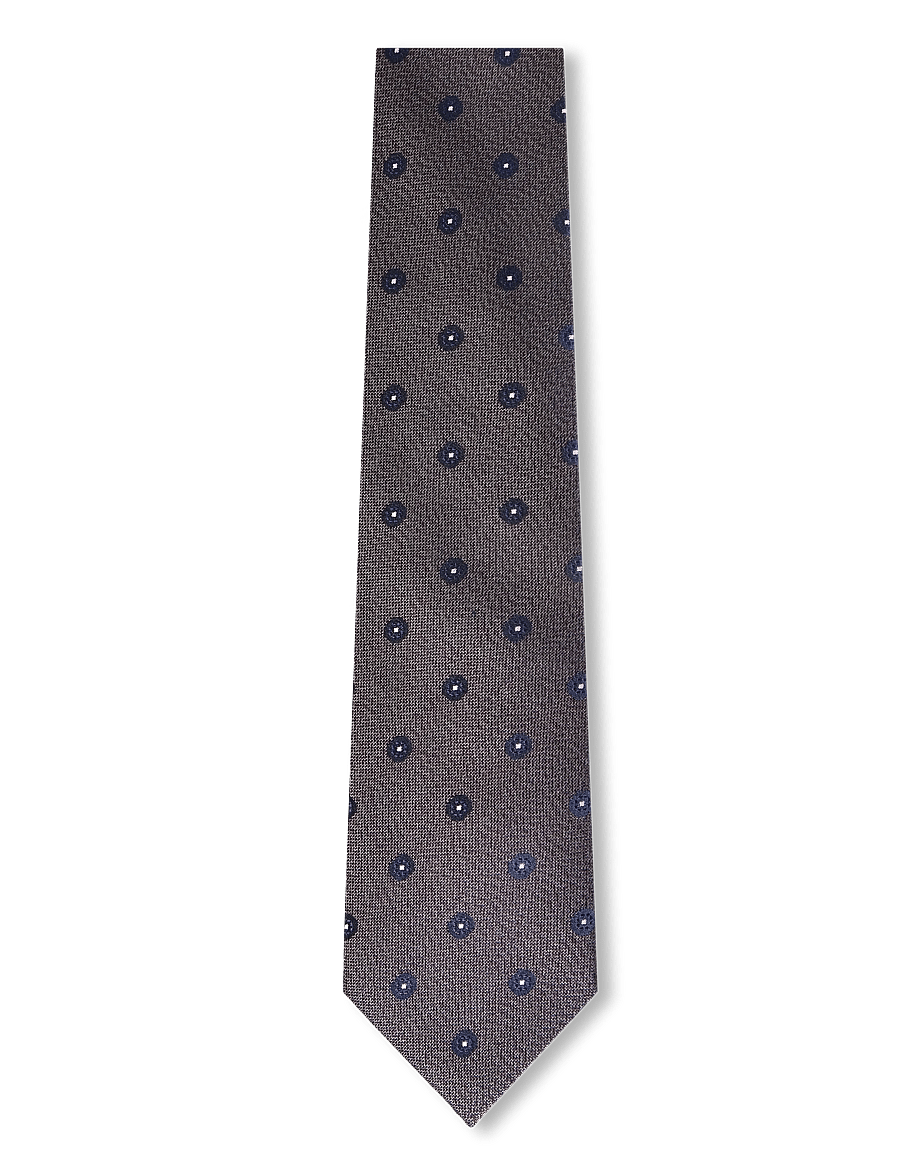 Amanda Christensen - Classic Tie - lipsud - 801 brown melange - 0