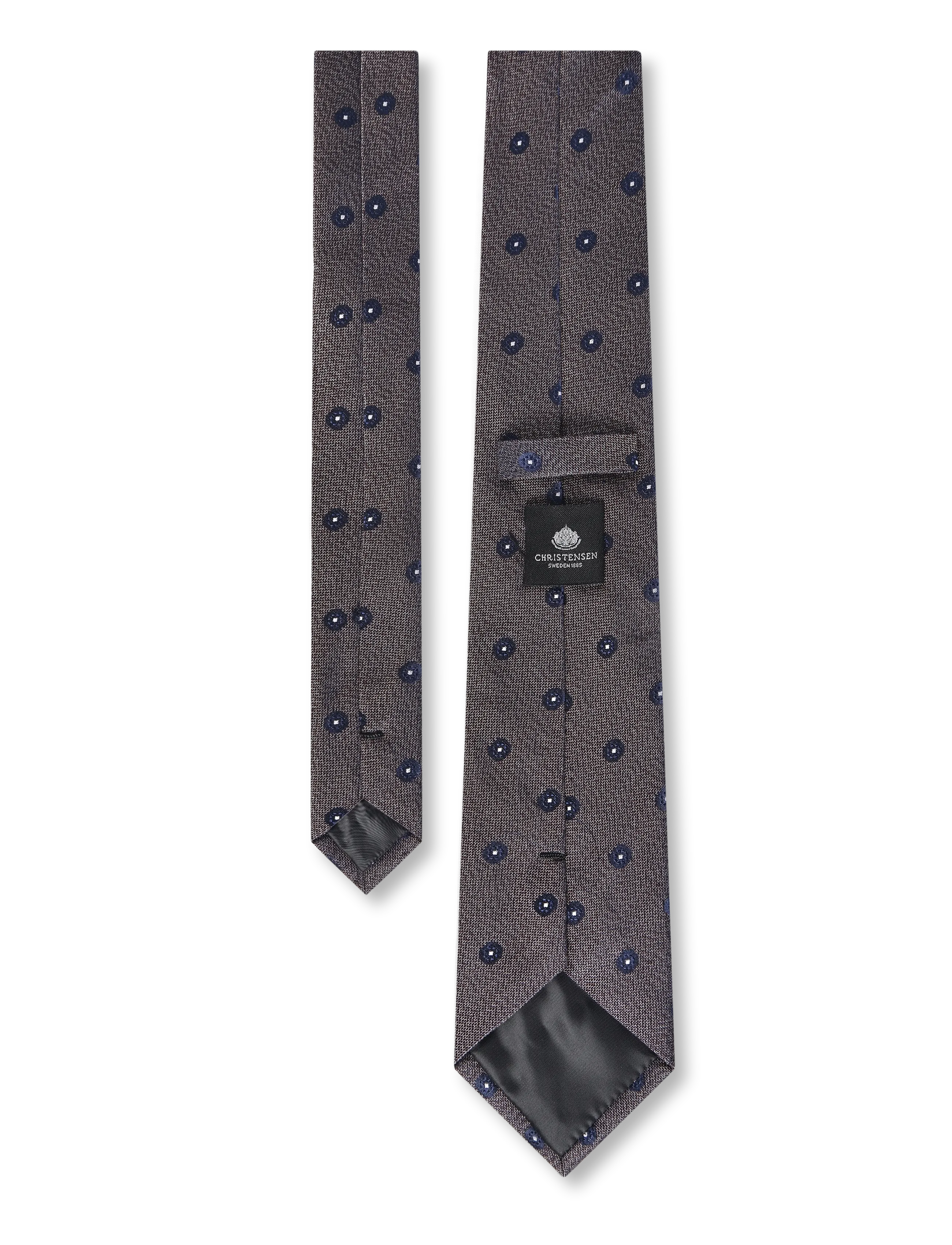 Amanda Christensen - Classic Tie - 801 brown melange - 1