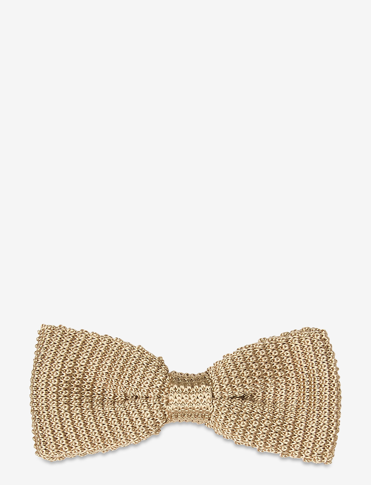 Amanda Christensen - Knitted Bow Tie - beige - 0