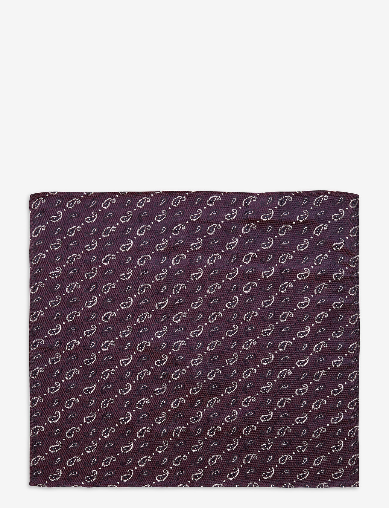 Amanda Christensen - Pocket Square - wine red - 1