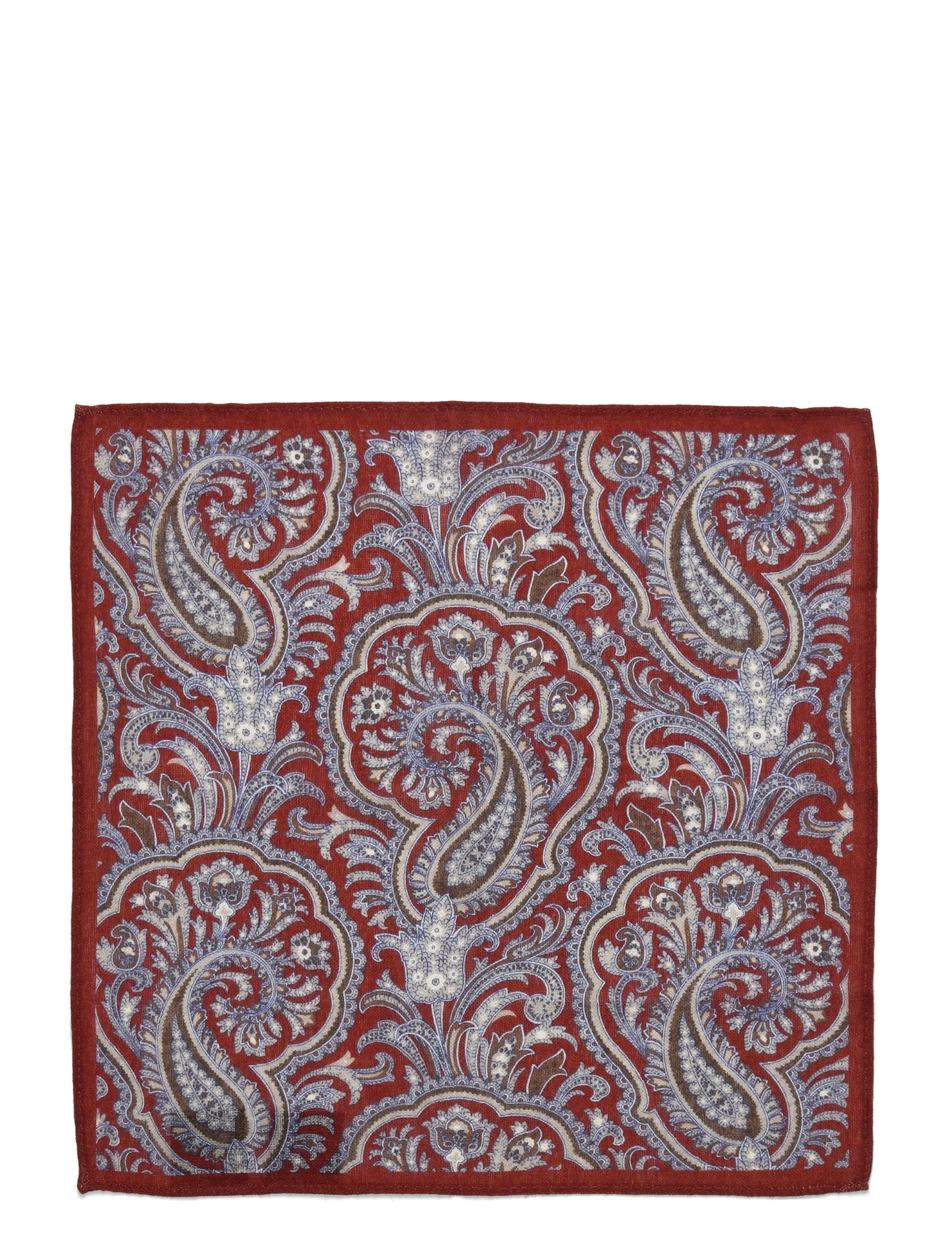 Amanda Christensen Pocket Square - Einstecktücher - 213 RUST MELANGE / burgundy