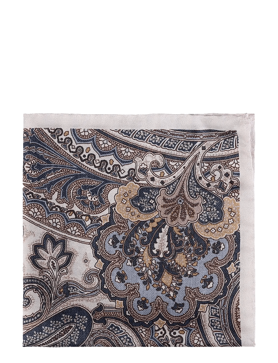 Amanda Christensen - Pocket Square - einstecktücher - cream melange - 1