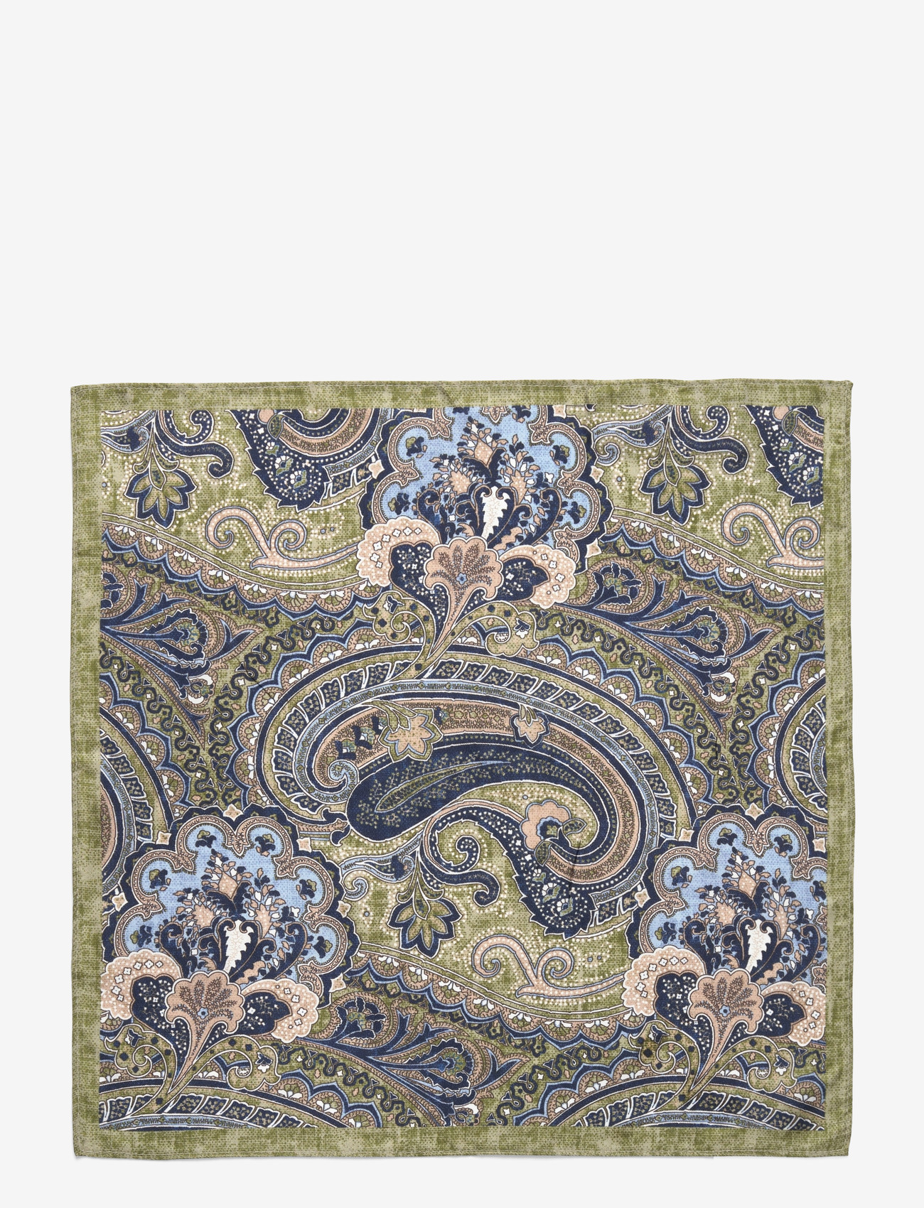 Amanda Christensen - Pocket Square - taskurätid - green melange - 0