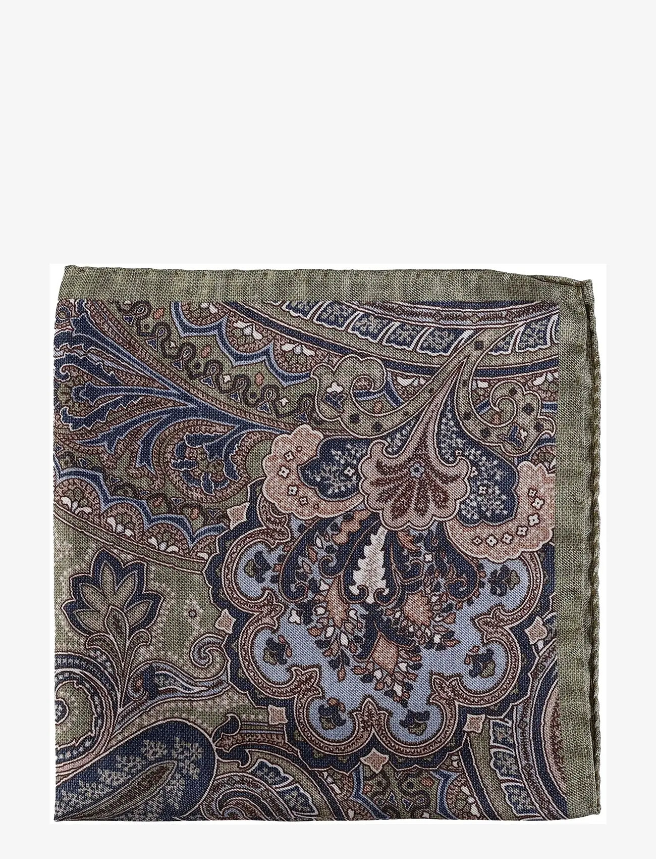 Amanda Christensen - Pocket Square - laveste priser - green melange - 1