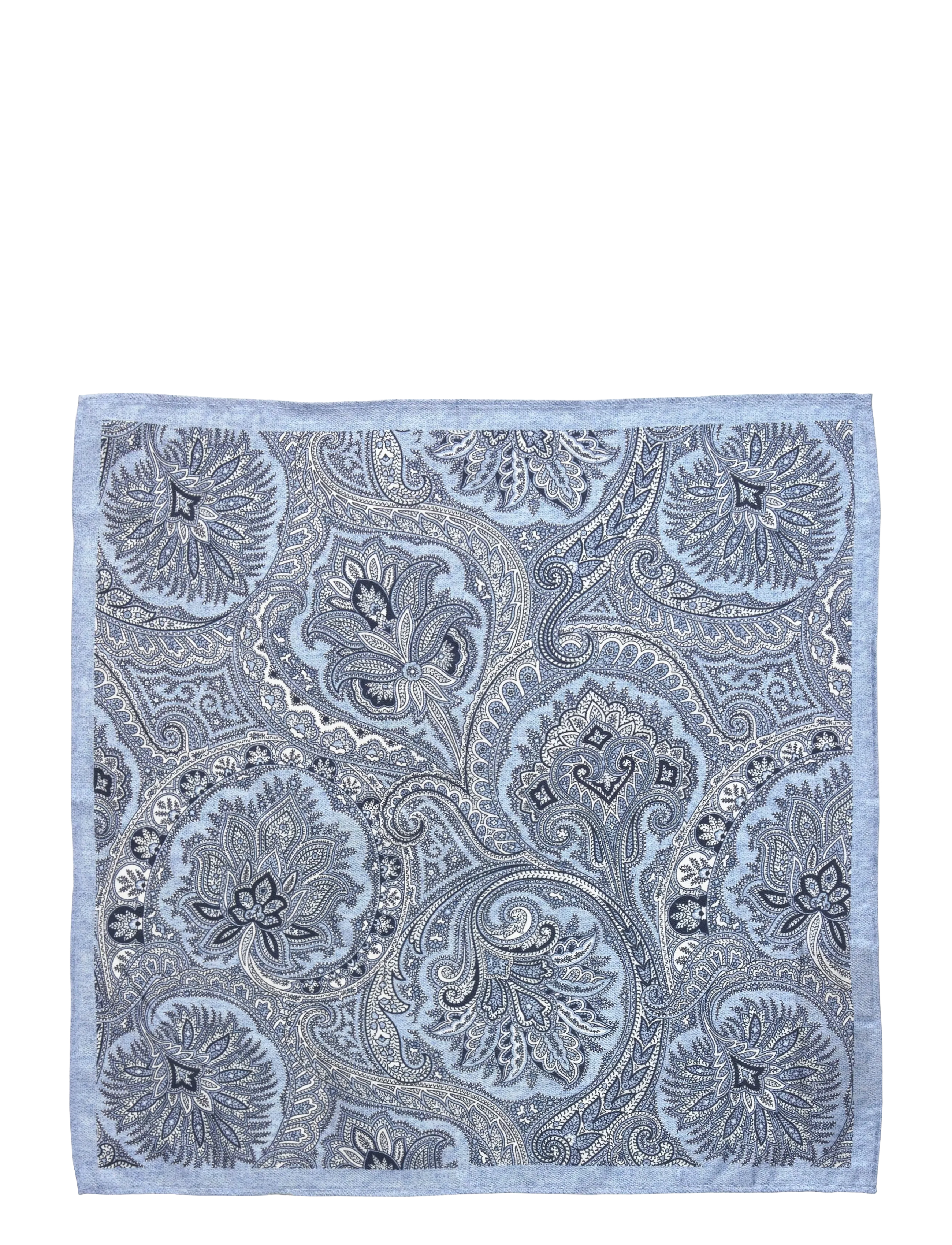 Amanda Christensen Pocket Square - Accessories - SKY BLUE MELANGE / blue