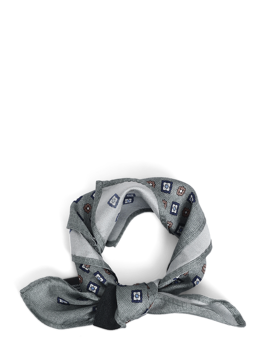 Amanda Christensen - Pocket Square - lommeklude - 507 olive melange - 0