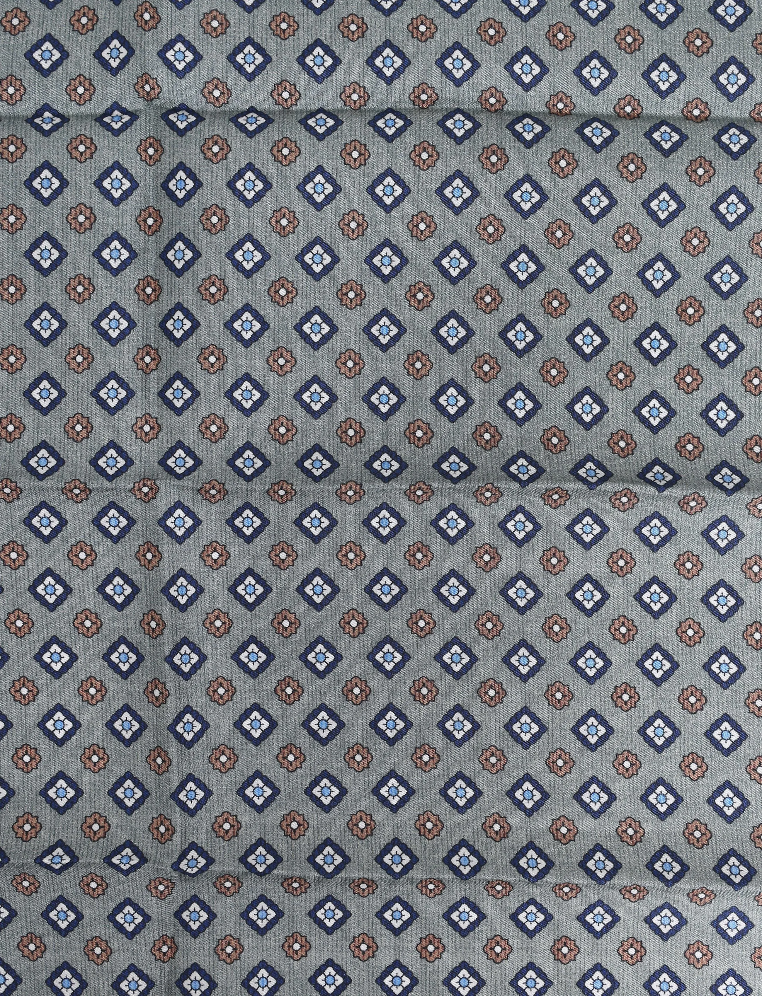 Amanda Christensen - Pocket Square - 507 olive melange - 2