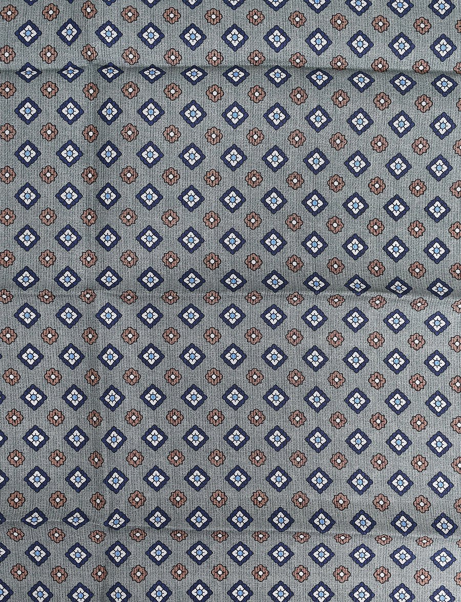 Amanda Christensen - Pocket Square - lommeklude - 507 olive melange - 2