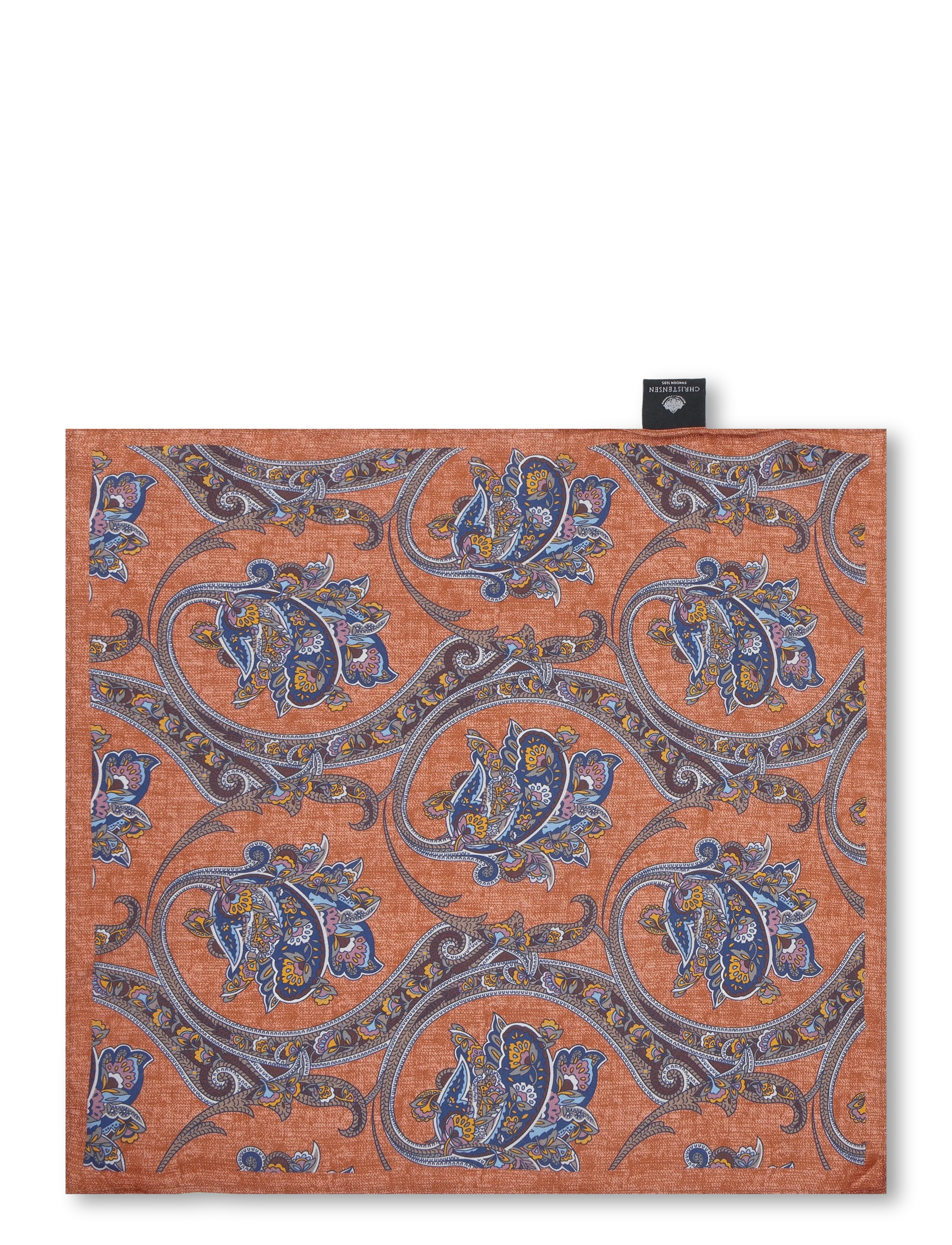 Amanda Christensen - Pocket Square - 213 rust melange - 1