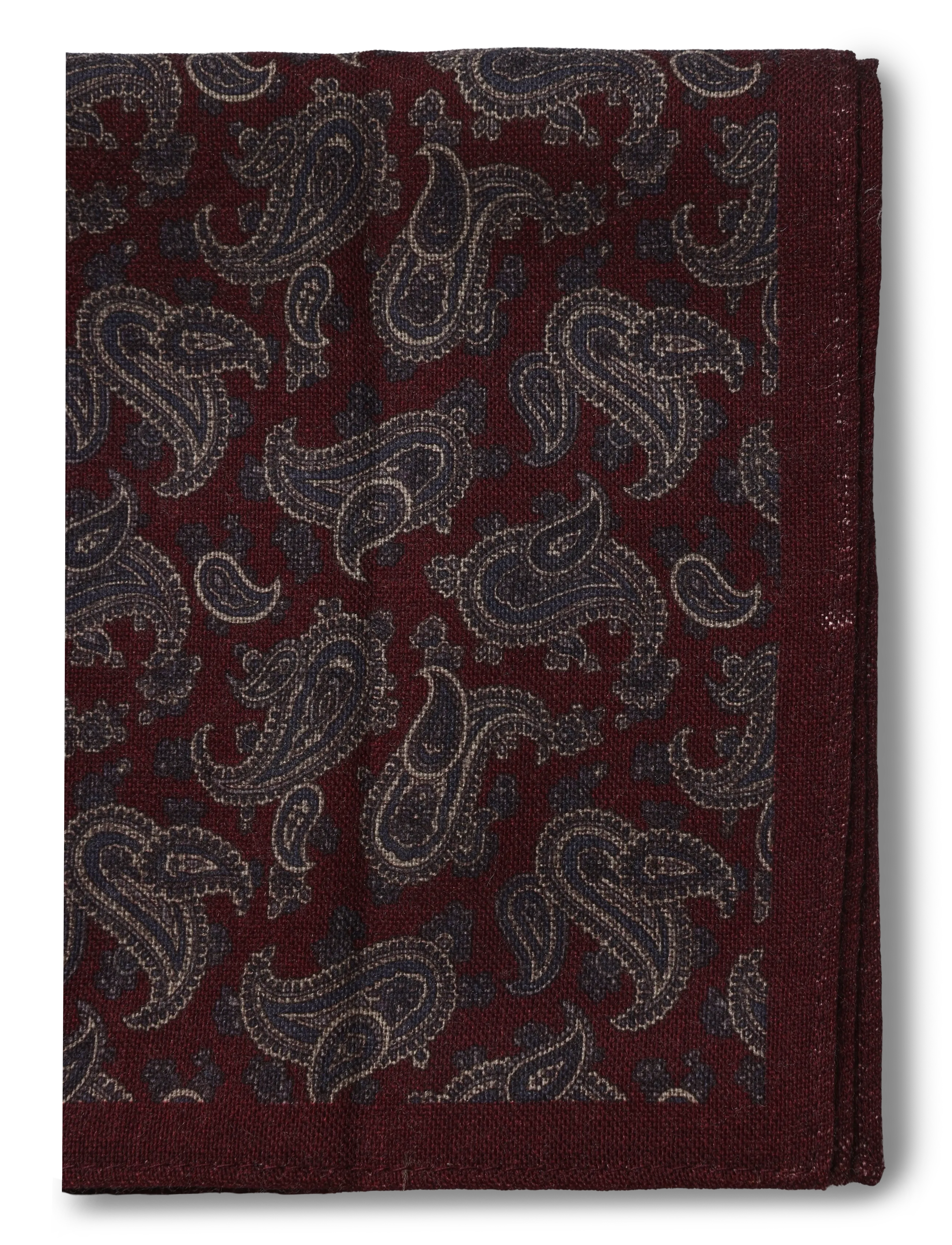 Amanda Christensen - Pocket Square - einstecktücher - 314 bordeaux - 1