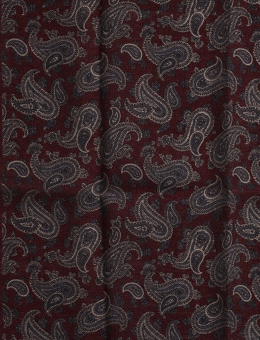 Amanda Christensen - Pocket Square - einstecktücher - 314 bordeaux - 2