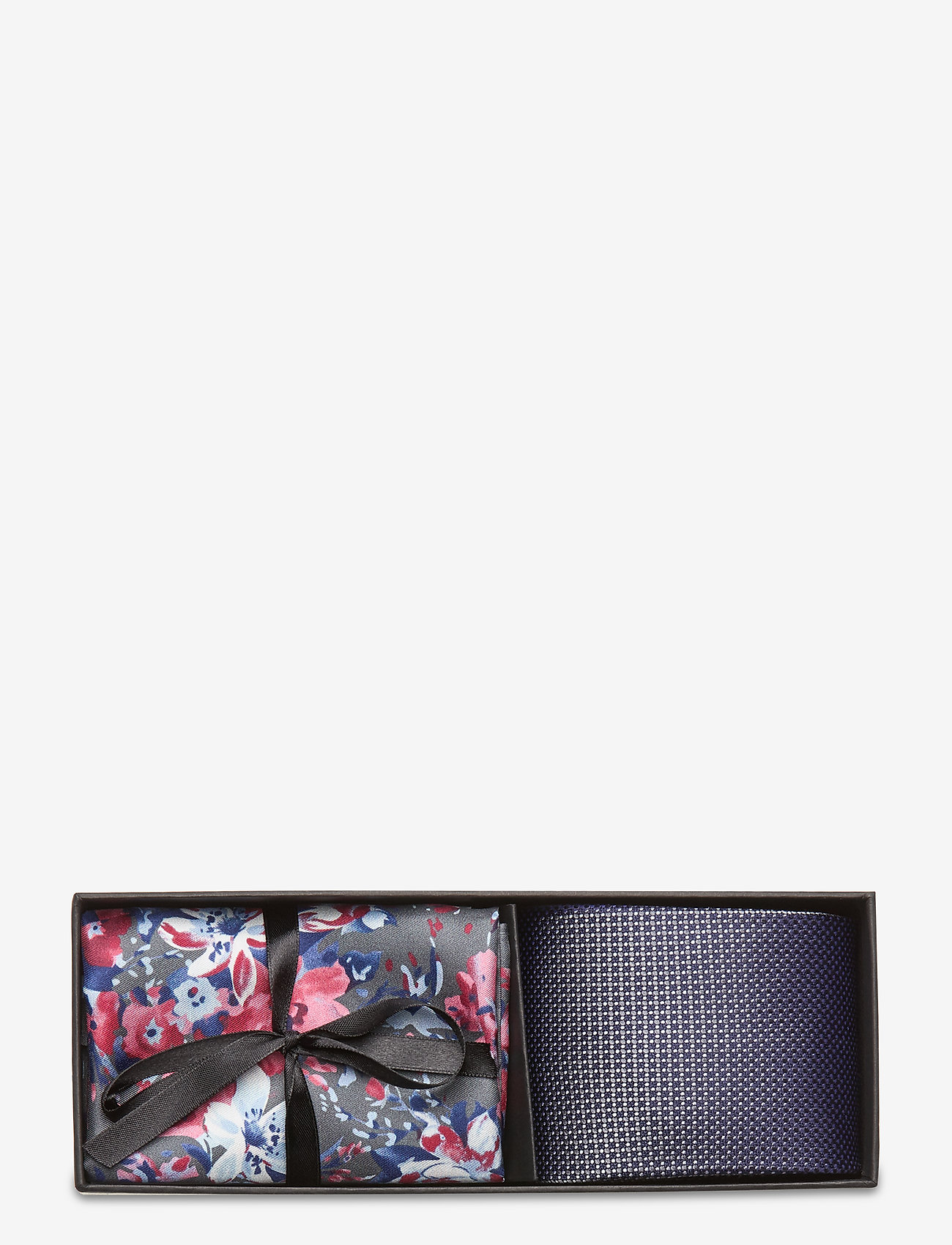 Amanda Christensen - Tie & Pocket Square - grey - 0
