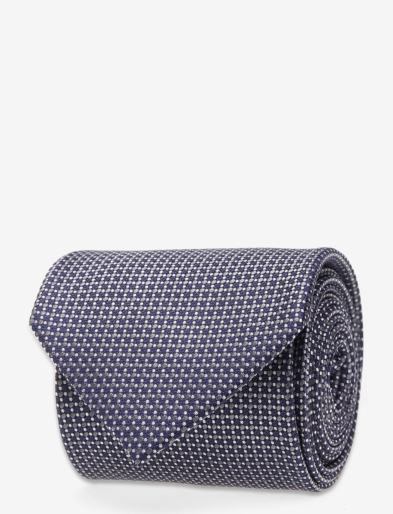 Amanda Christensen - Tie & Pocket Square - grey - 1
