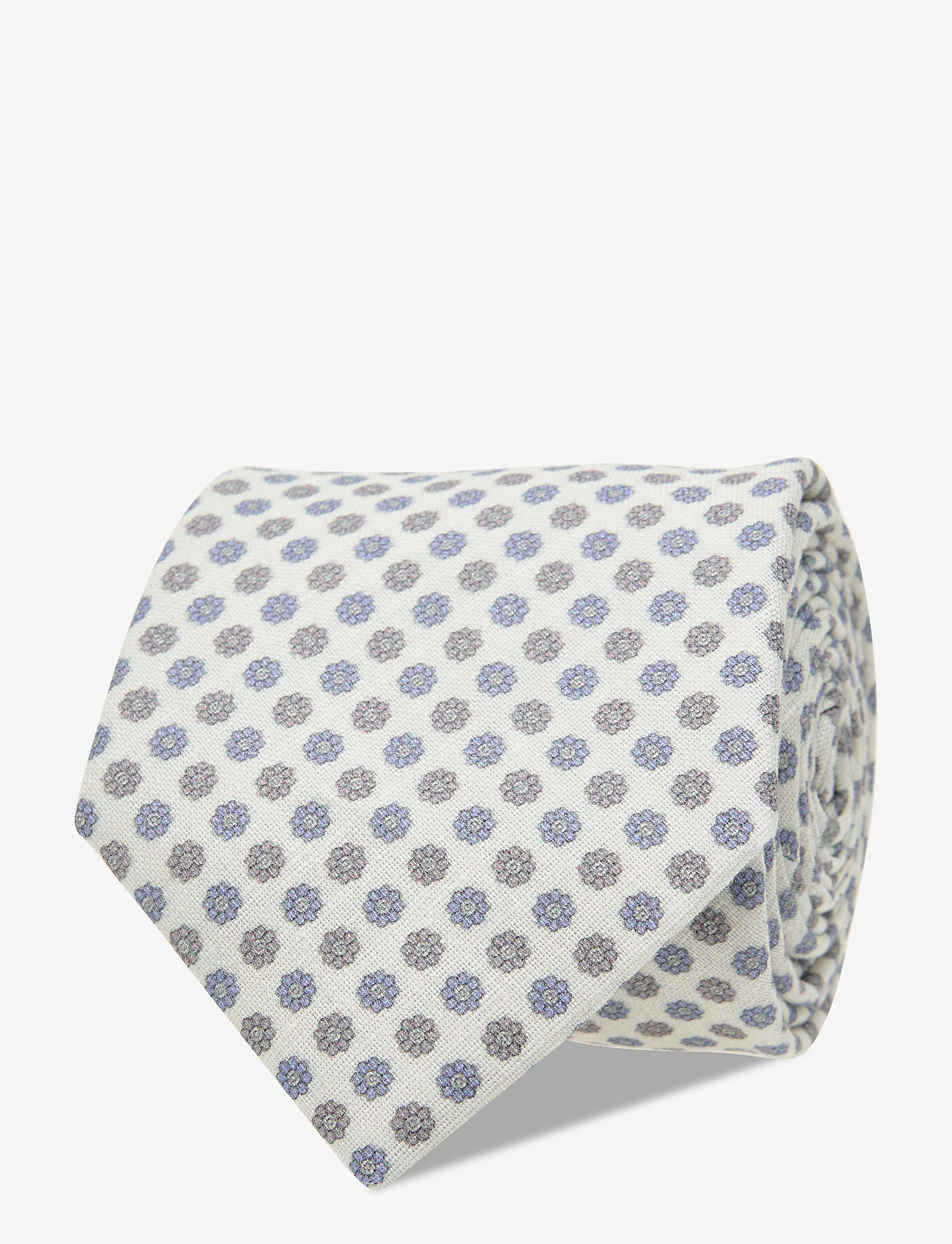 Amanda Christensen - Tie & Pocket Square - cream - 1