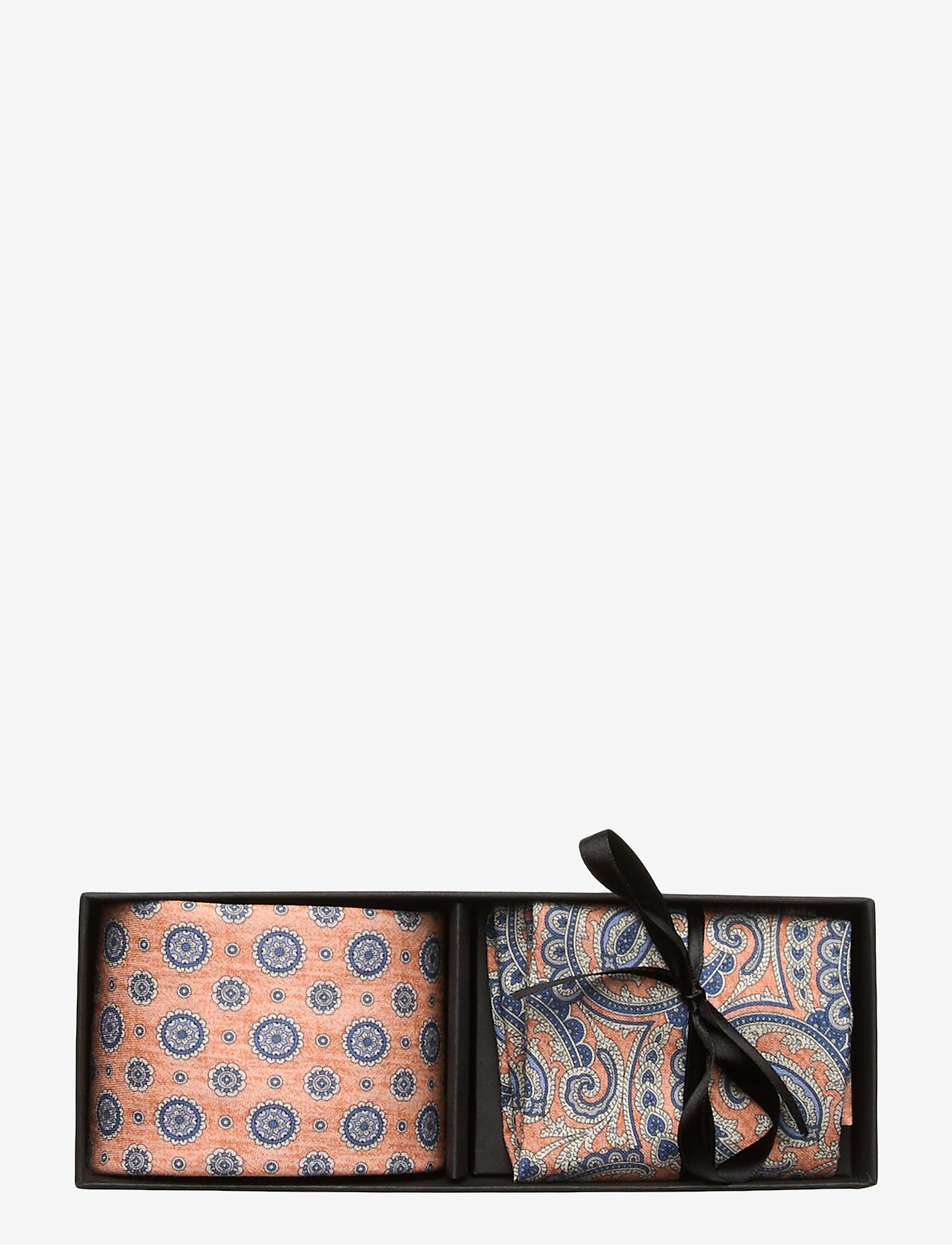 Amanda Christensen - Tie & Pocket Square - peach melange - 0