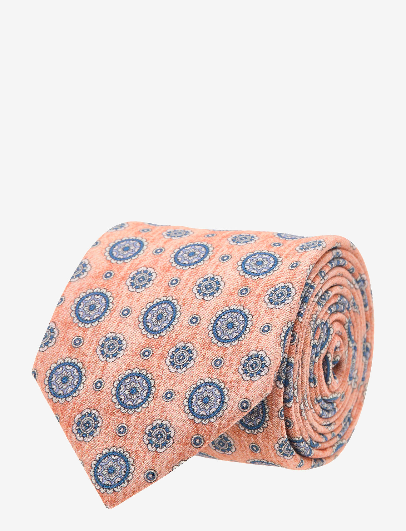 Amanda Christensen - Tie & Pocket Square - peach melange - 1