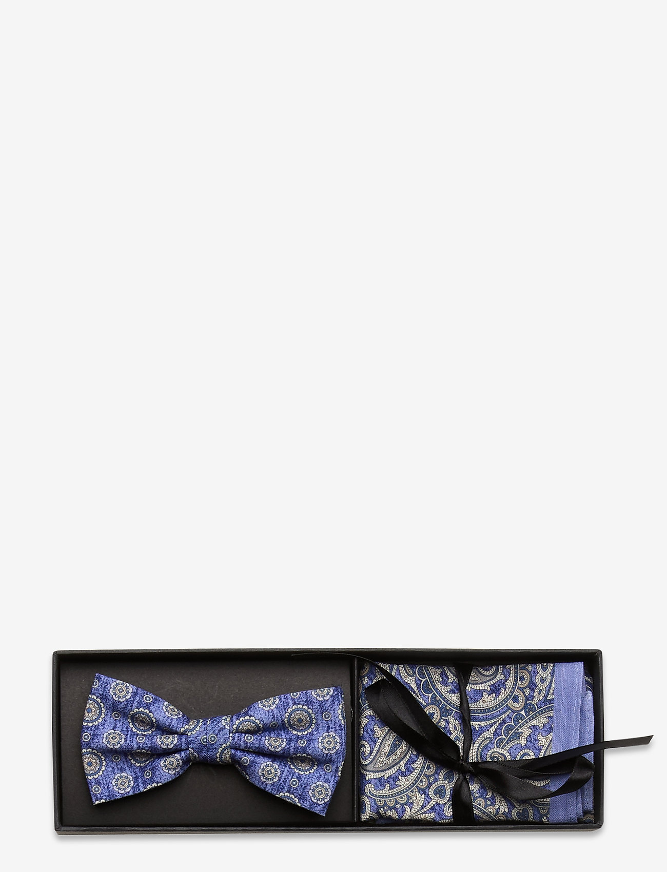 Amanda Christensen - Bow Tie & Pocket - blue melange - 0