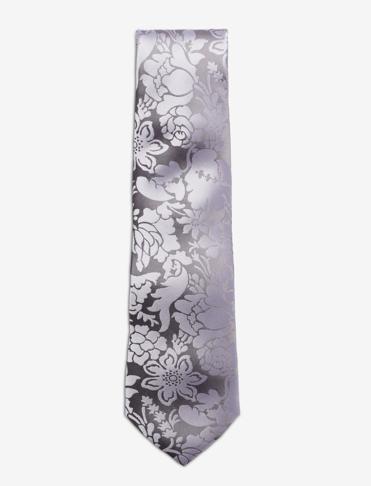Amanda Christensen - Tie & Pocket Square - silver - 1