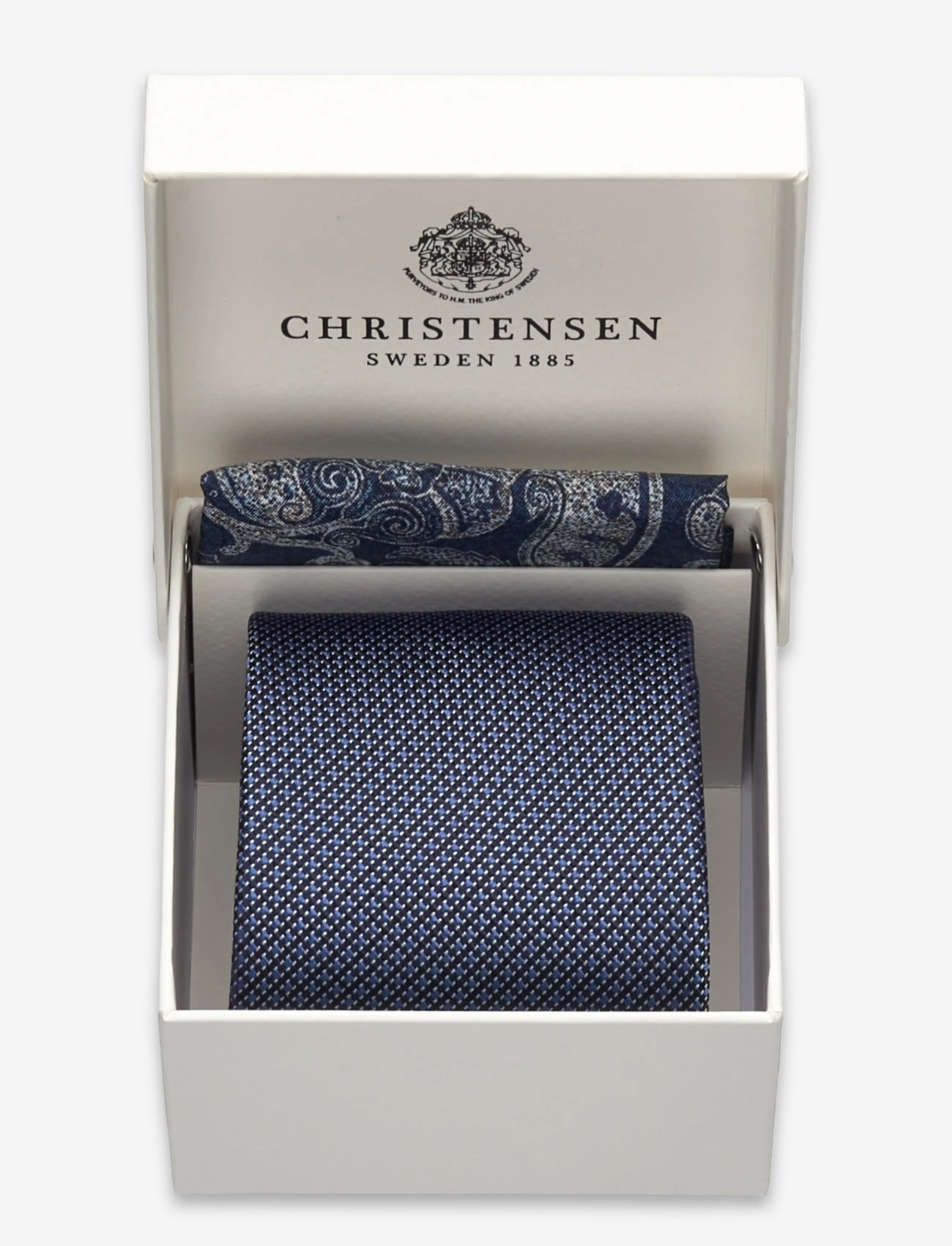 Amanda Christensen - Tie & Pocket Square - einstecktücher - 403 sky blue - 2