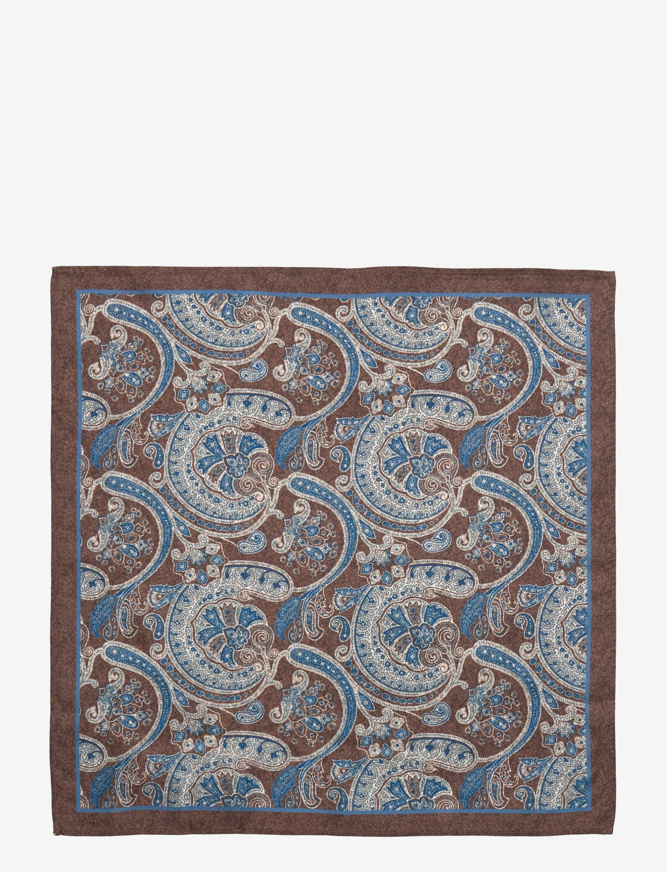 Amanda Christensen - Tie & Pocket Square - lommeklude - 800 brown - 1