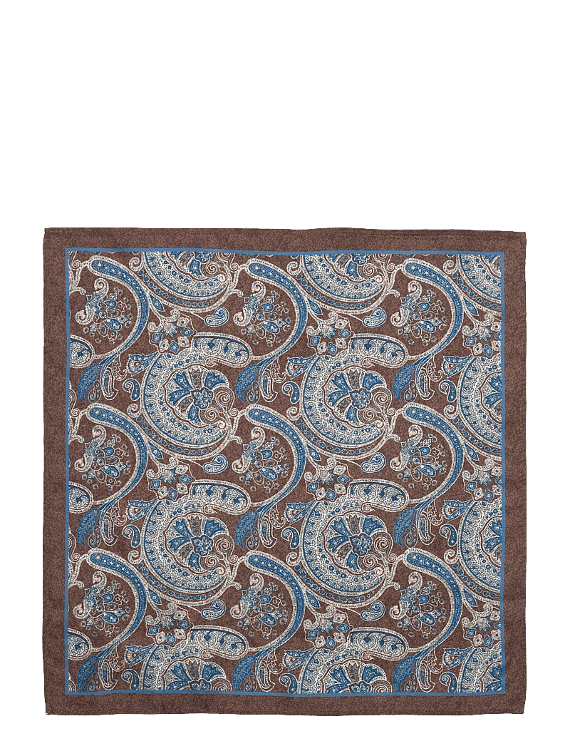 Amanda Christensen - Tie & Pocket Square - lommeklude - 800 brown - 1