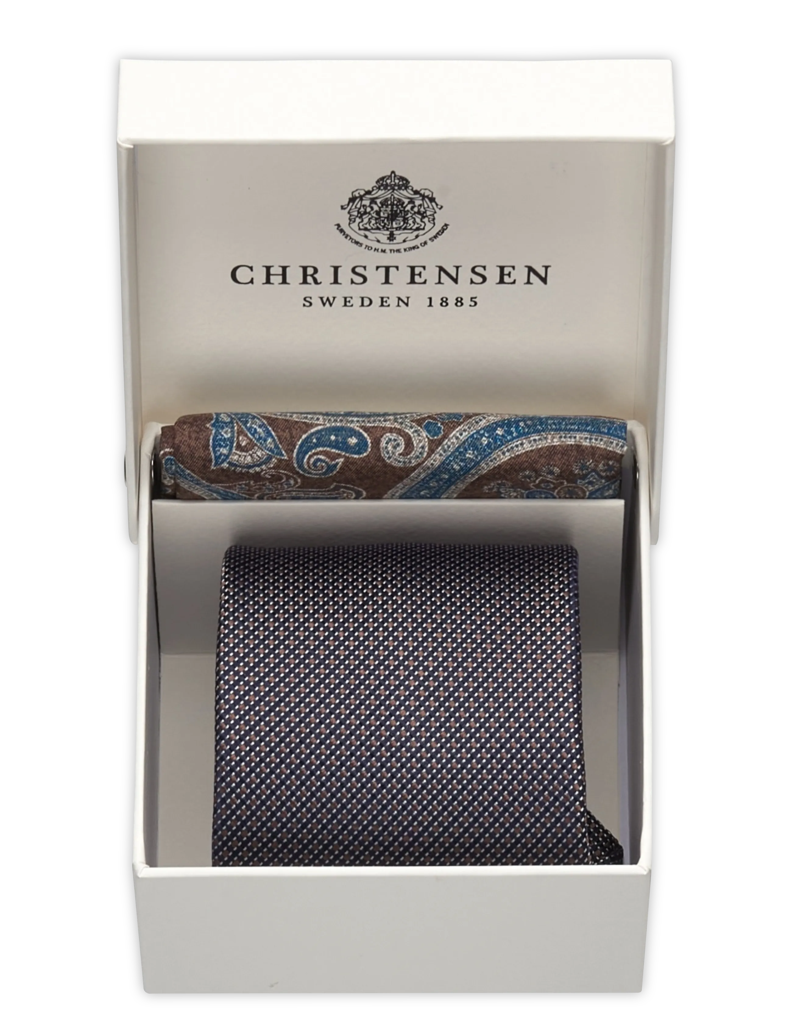 Amanda Christensen - Tie & Pocket Square - einstecktücher - 800 brown - 2