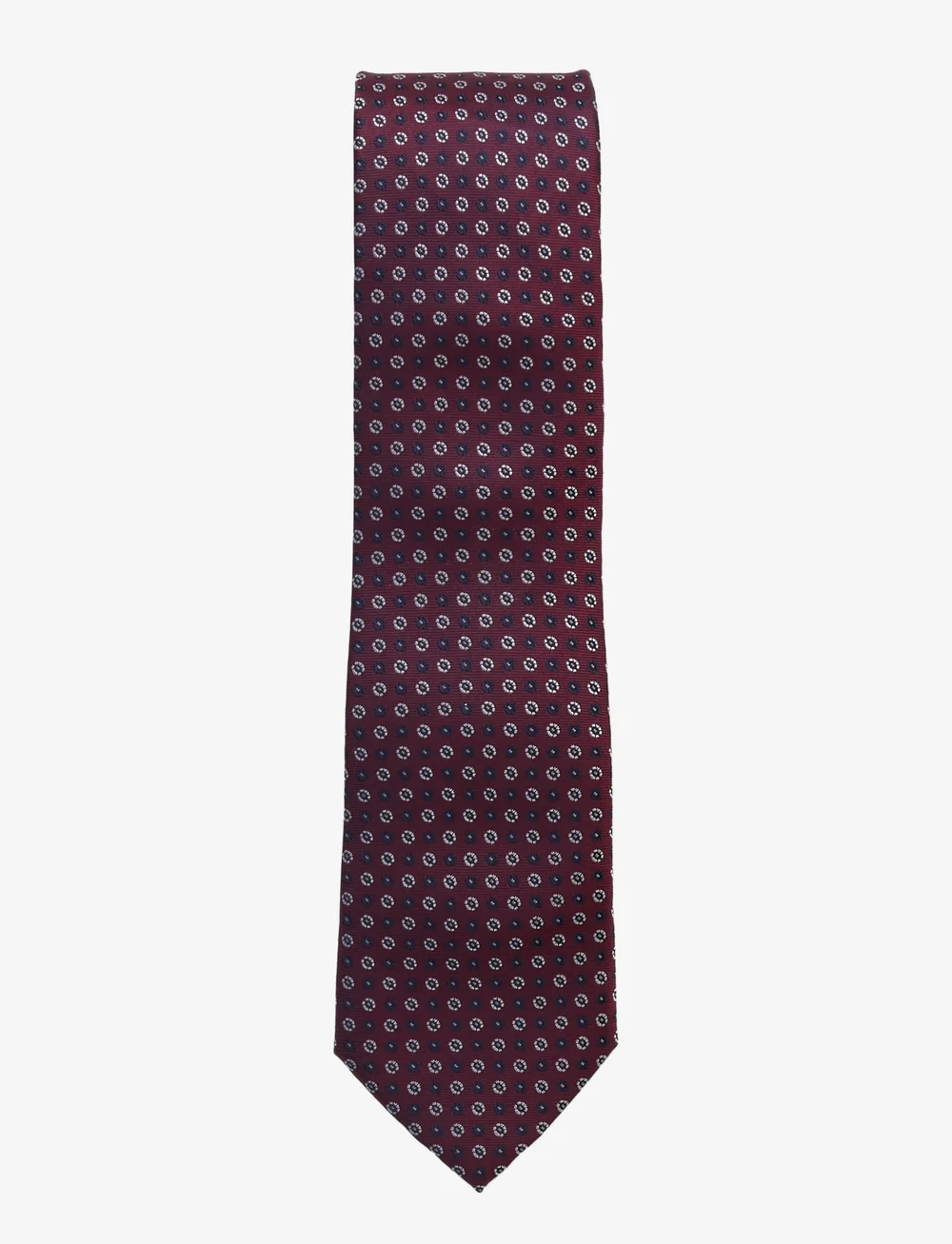 Amanda Christensen - Tie & Pocket Square - lommetørklær - 312 wine red - 0