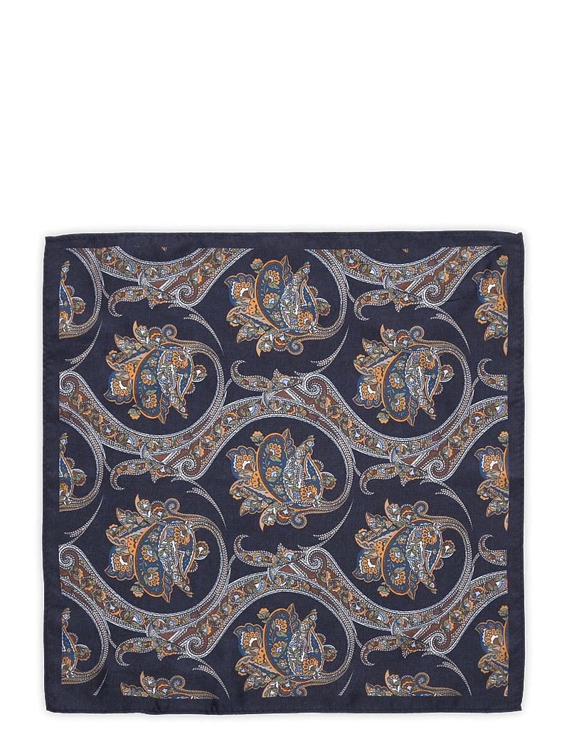Amanda Christensen - Tie & Pocket Square - näsdukar - 409 navy - 0