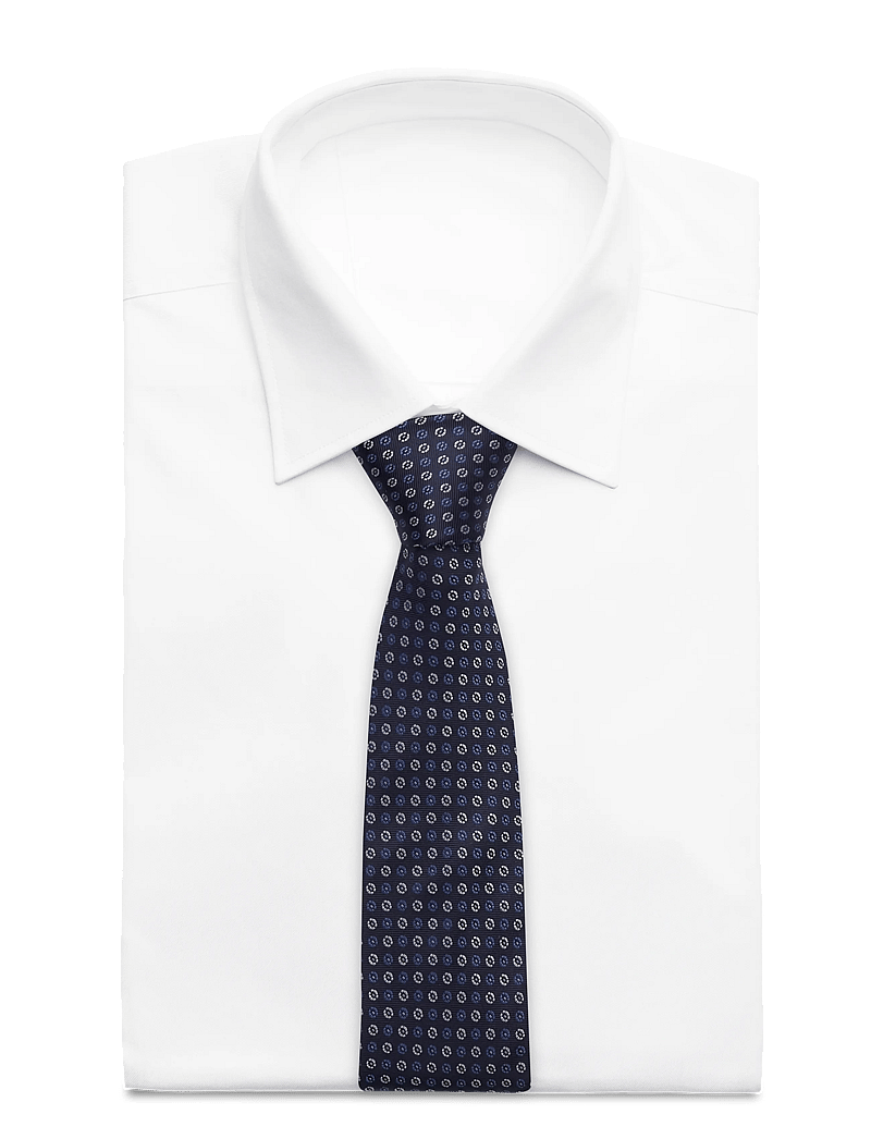 Amanda Christensen - Tie & Pocket Square - näsdukar - 409 navy - 3