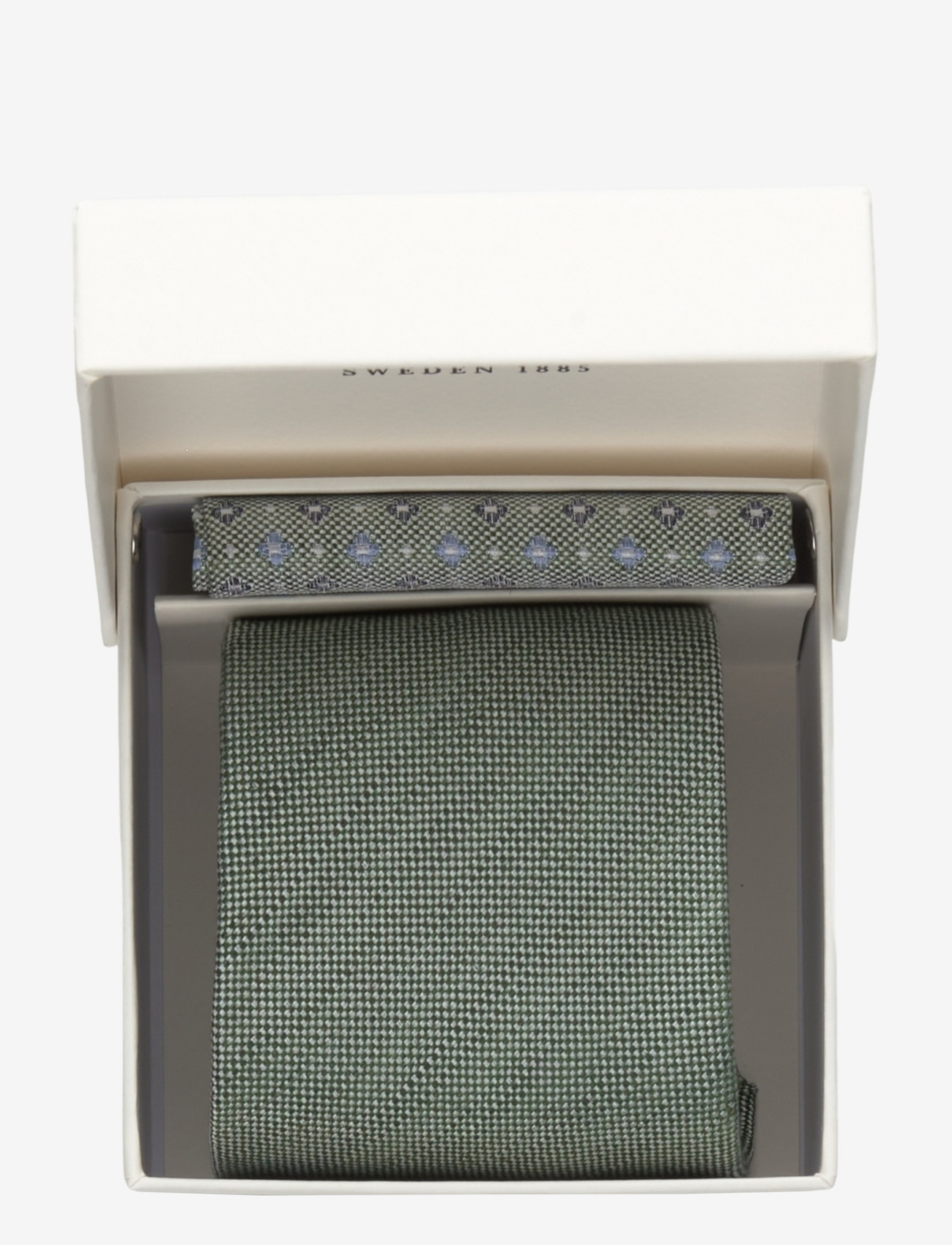 Amanda Christensen - Tie & Pocket Square - pocket squares - green - 2