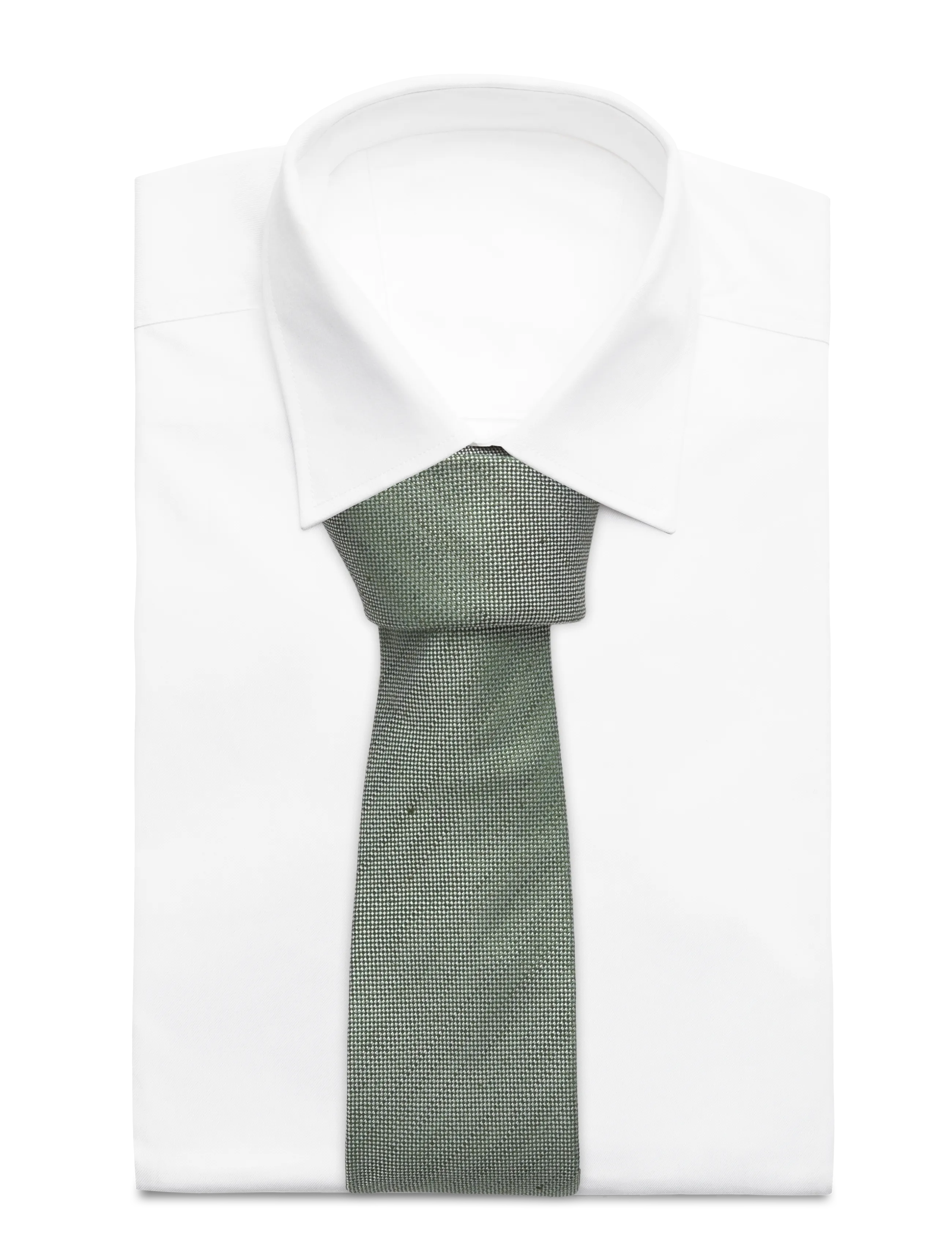 Amanda Christensen - Tie & Pocket Square - lommeklude - green - 3