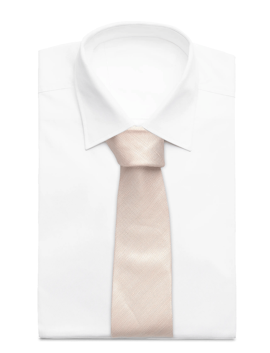 Amanda Christensen - Tie & Pocket Square - näsdukar - sand - 3