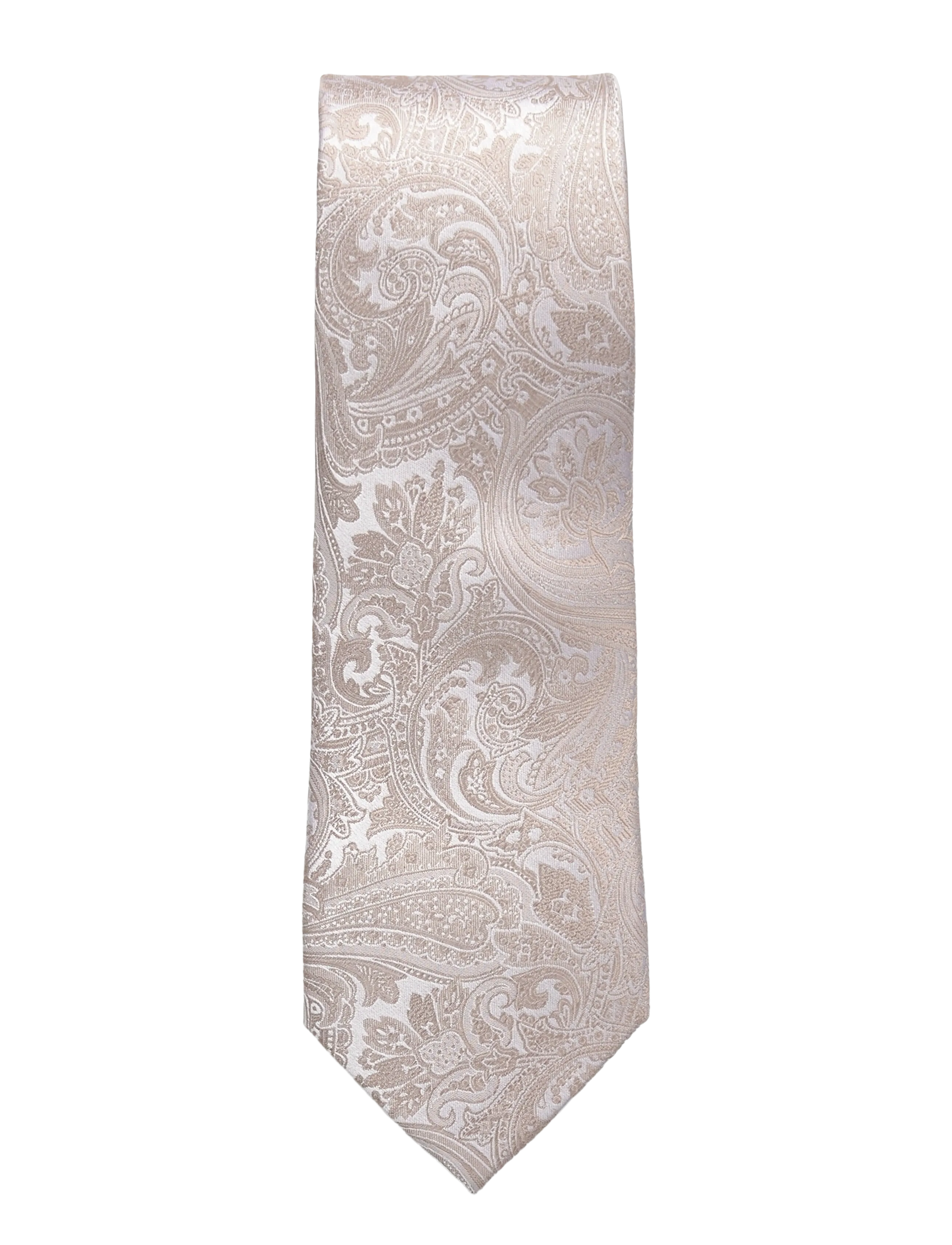 Amanda Christensen - Tie & Pocket Square - lommeklude - sand - 1