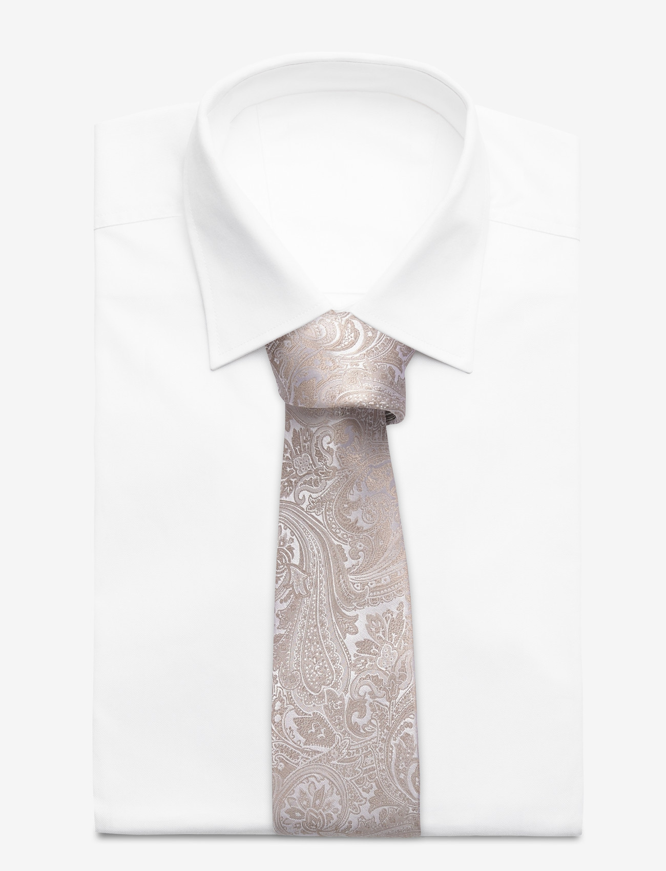 Amanda Christensen - Tie & Pocket Square - pocket squares - sand - 3