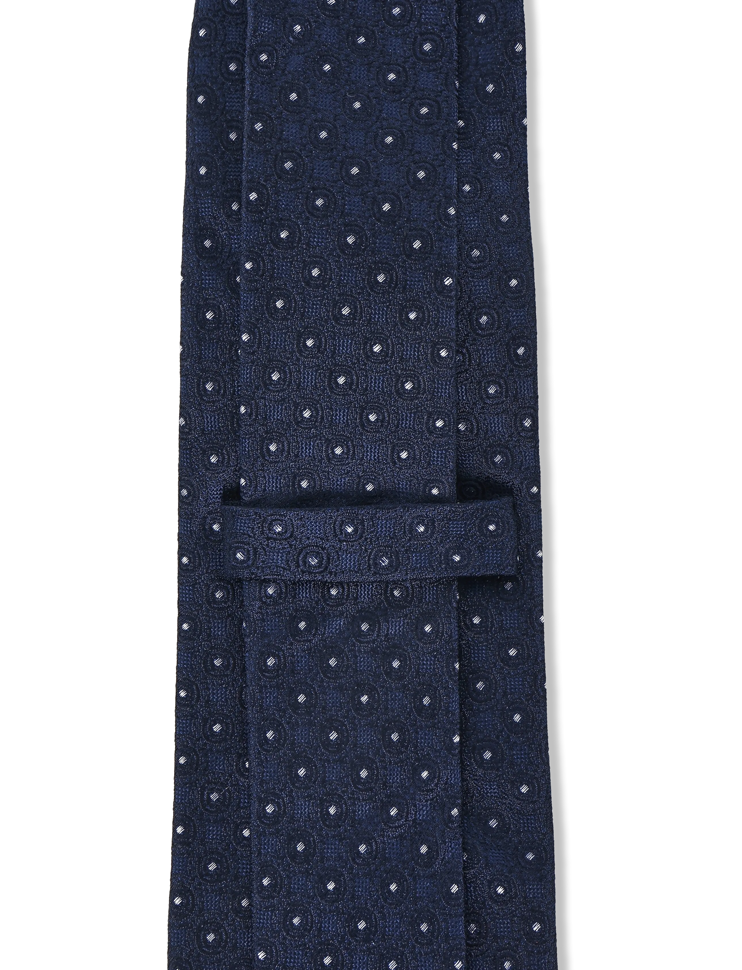 Amanda Christensen - Tie & Pocket Square - 406 napoli blue - 2